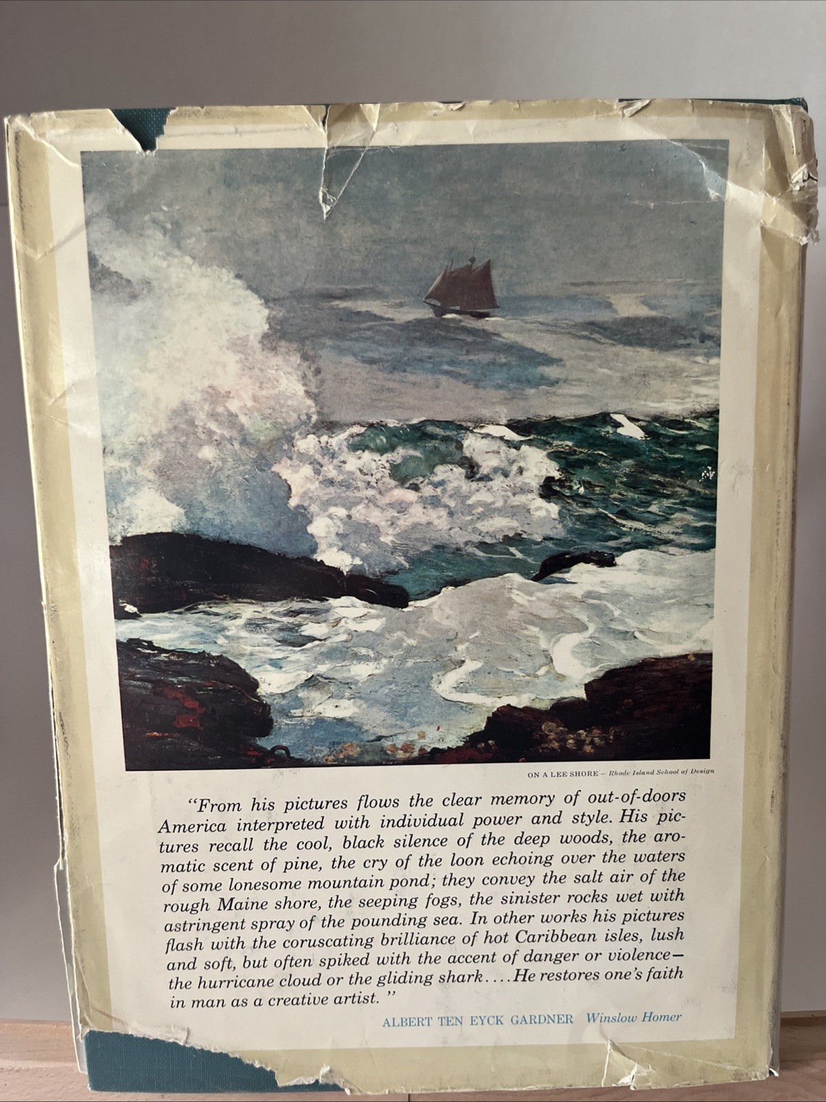 Winslow Homer American Artist His World and Work Gardner 1961 1st Ed