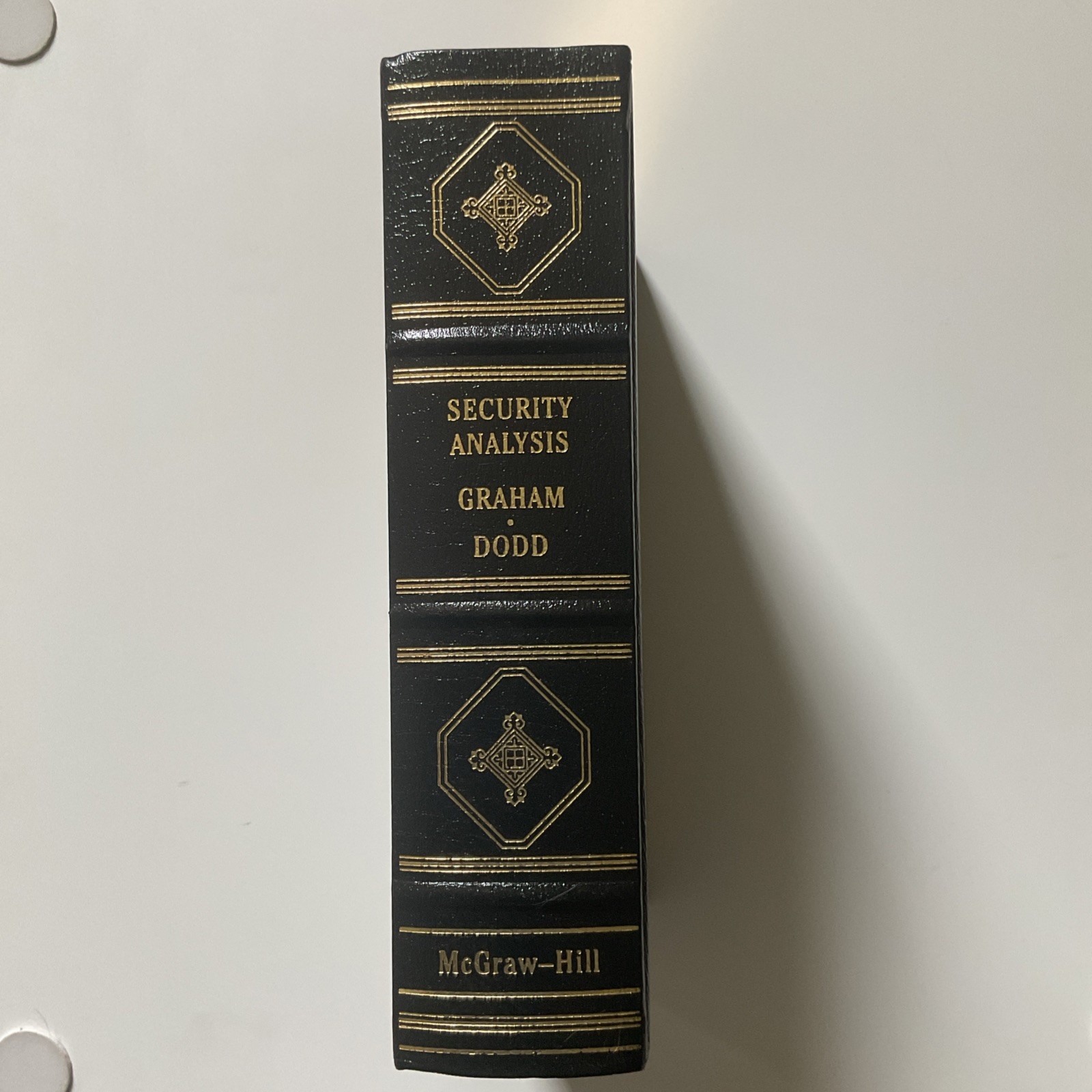 RARE Security Analysis Benjamin Graham Leatherbound Limited Edition