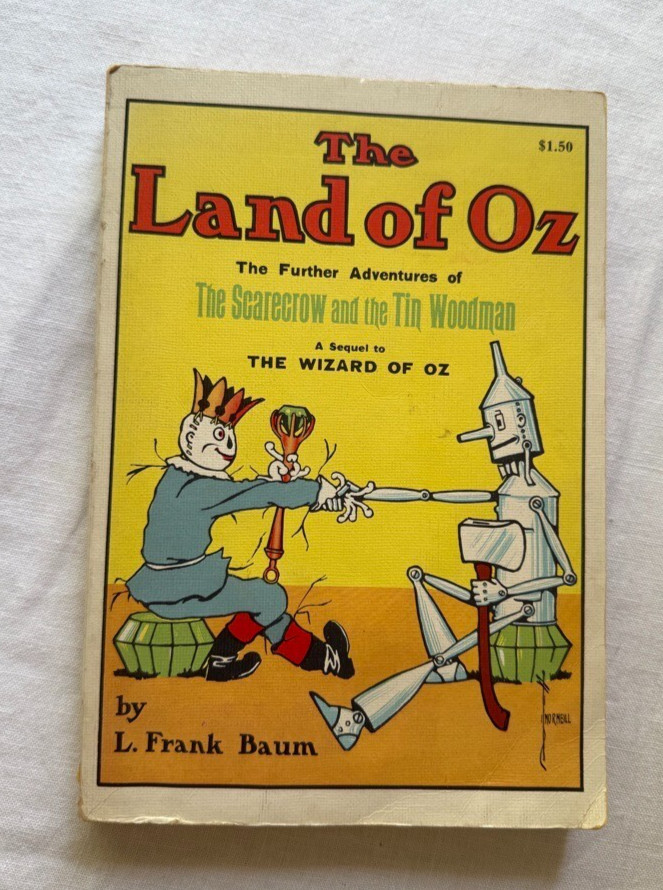 “The Land Of Oz” A Sequel To The Wizard Of Oz By L. Frank Baum 1904 Paperback