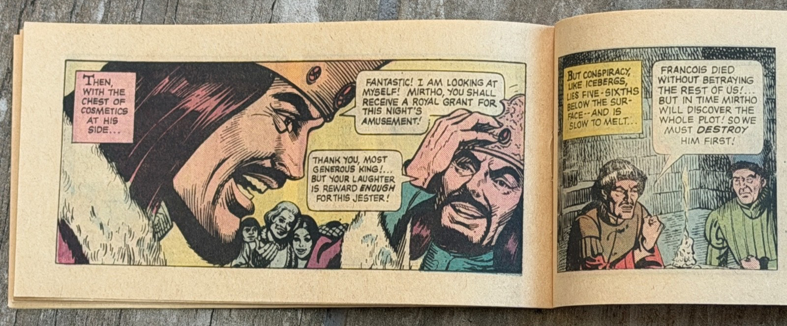 „The Twilight Zone“ Whitman Mini Comic Strip W.S. Cayuga Productions 1974