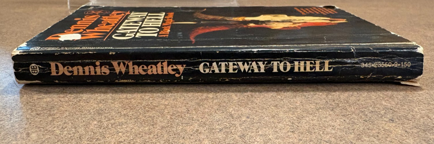 Gateway To Hell – A Black Magic Book by Dennis Wheatley 1973 Vintage Paperback