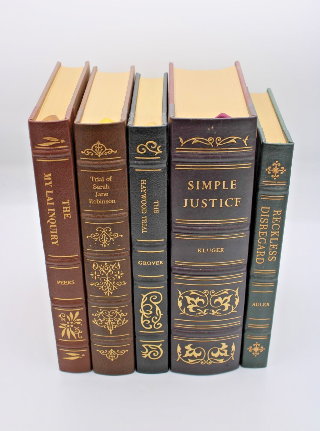 Lot of 17 Notable Trials Library | Gryphon Editions | 1990s