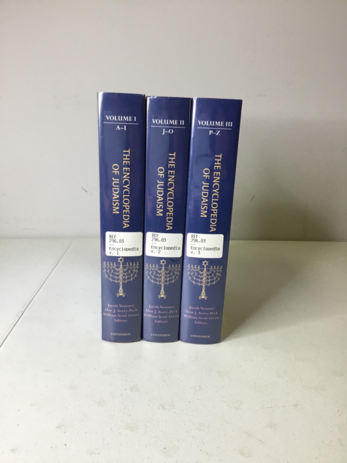 The Encyclopedia of Judaism. 3 Volume Set HCDJ, X-Library