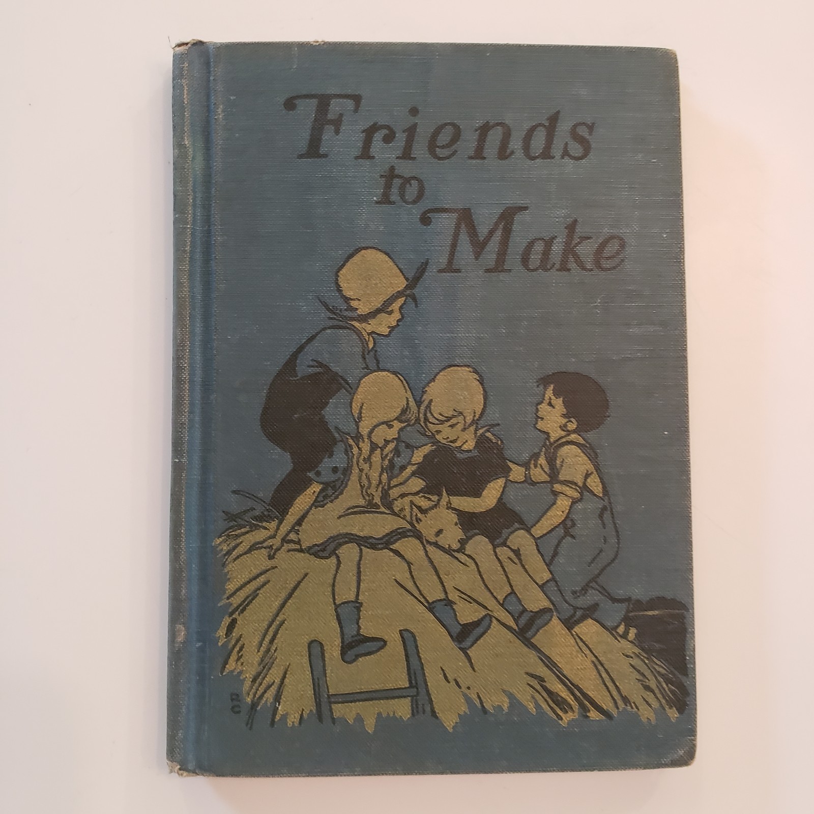 Friends To Make A First Reader School Children’s Book 1928 Story & Study Reader