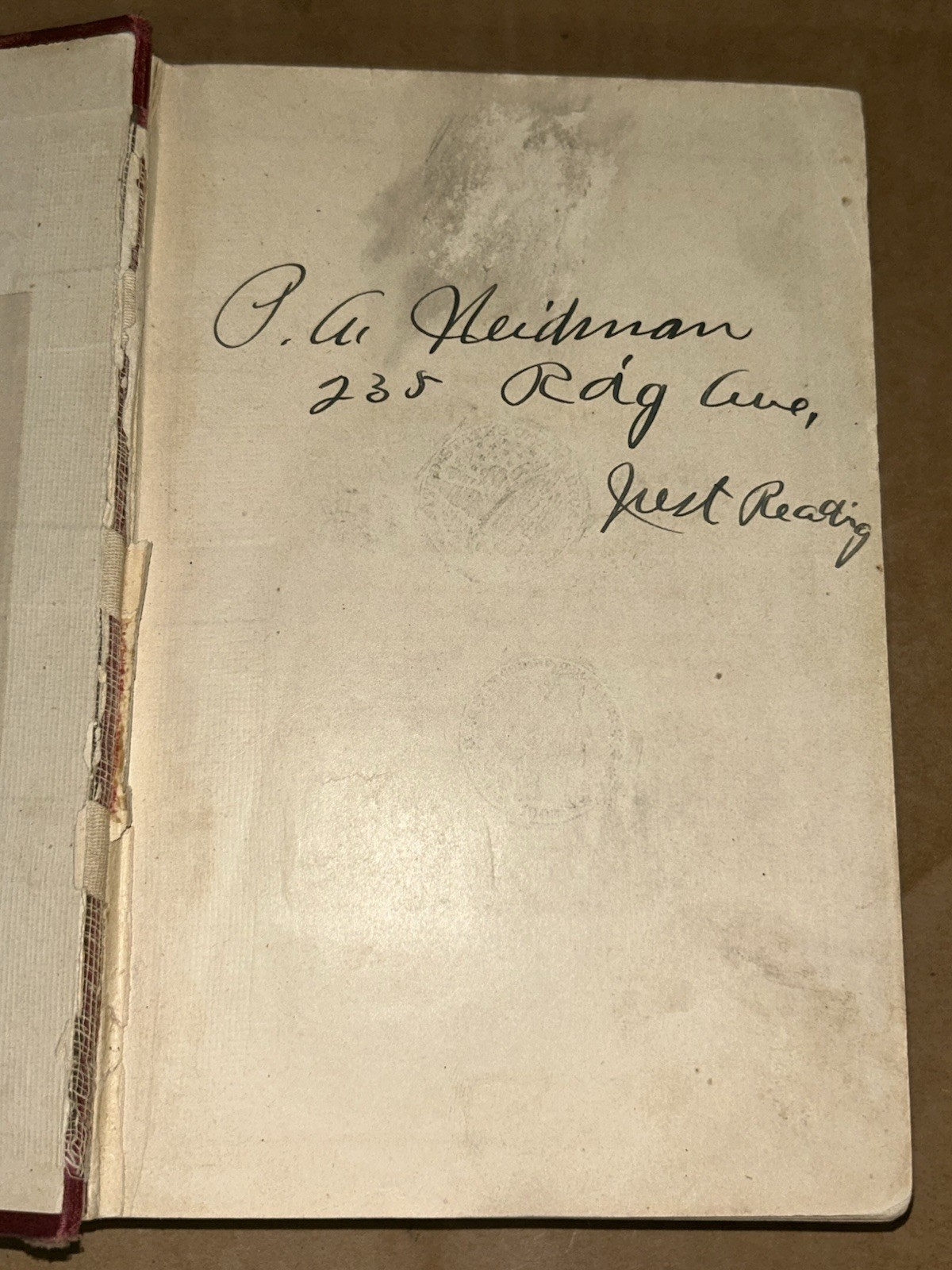 1915 American Poems (1625-1892) By Walter C. Bronson Hardcover 1st Ed. 4th Print