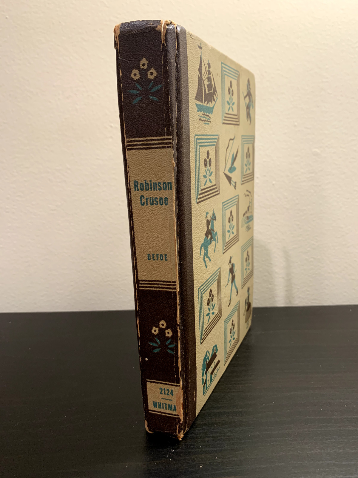 The Life and Adventures of Robinson Crusoe Daniel Defoe Vintage Whitman Classic