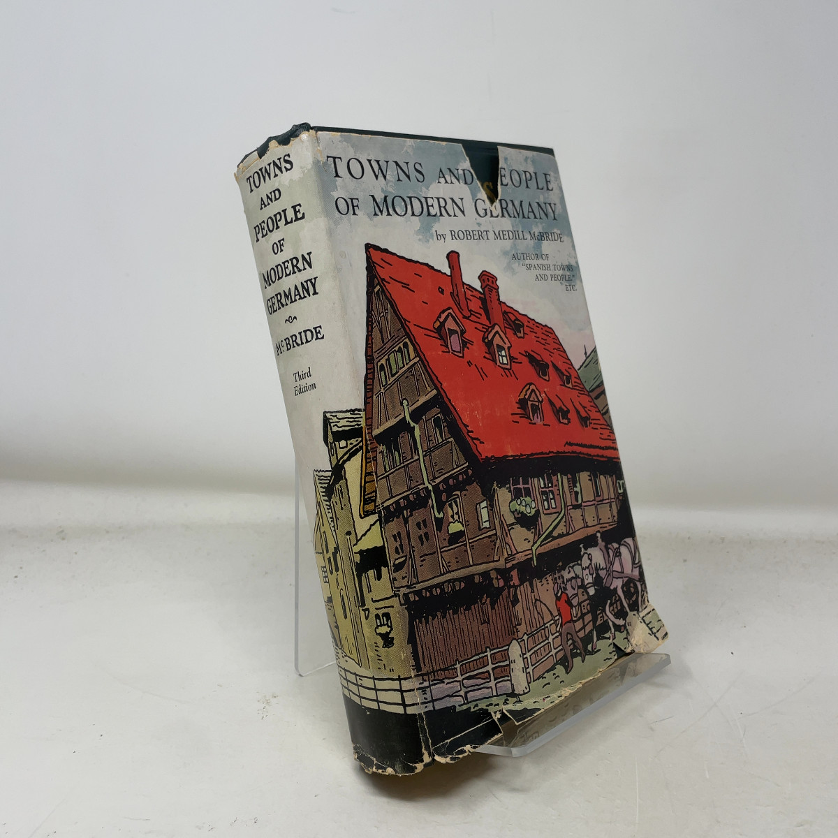 Towns and People of Modern Germany by Robert Medill McBride HC 3rd Edition Very