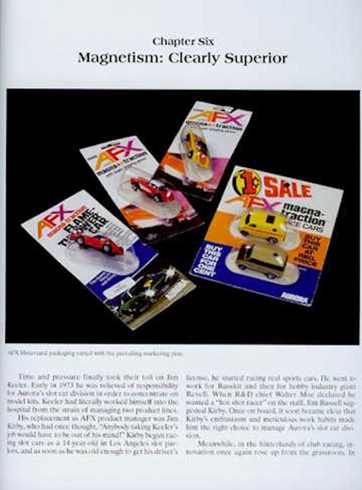 Aurora Slot Car Book – Thunderjets, AFX Flamethrowers, Dragsters, Speedsters