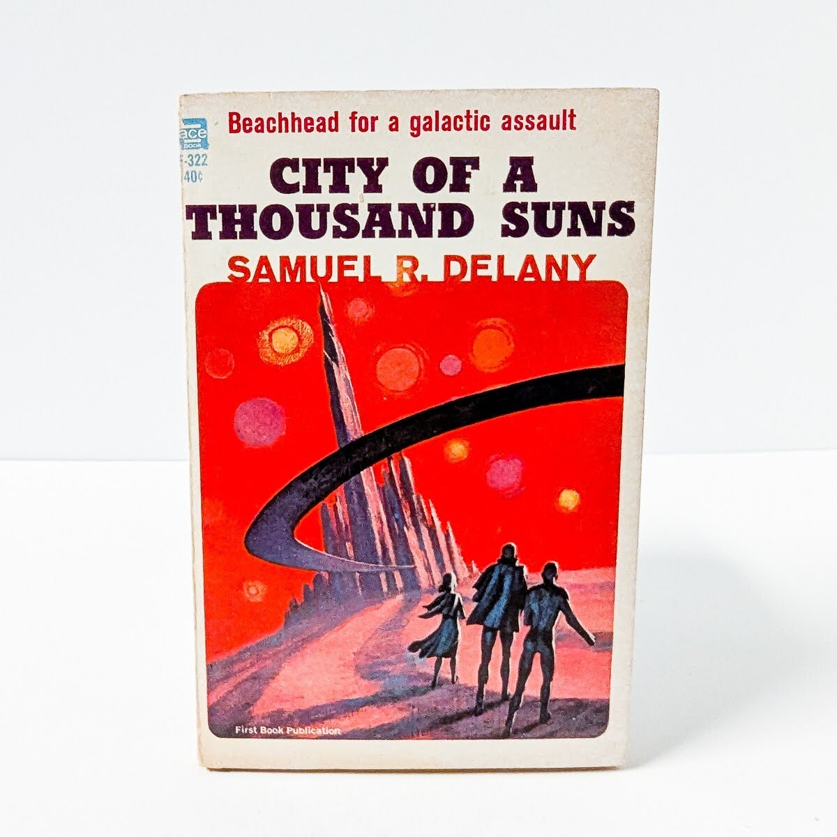 CITY OF A THOUSAND SUNS Samuel R. Delany 1965 Ace PB (F-322) VERY GOOD