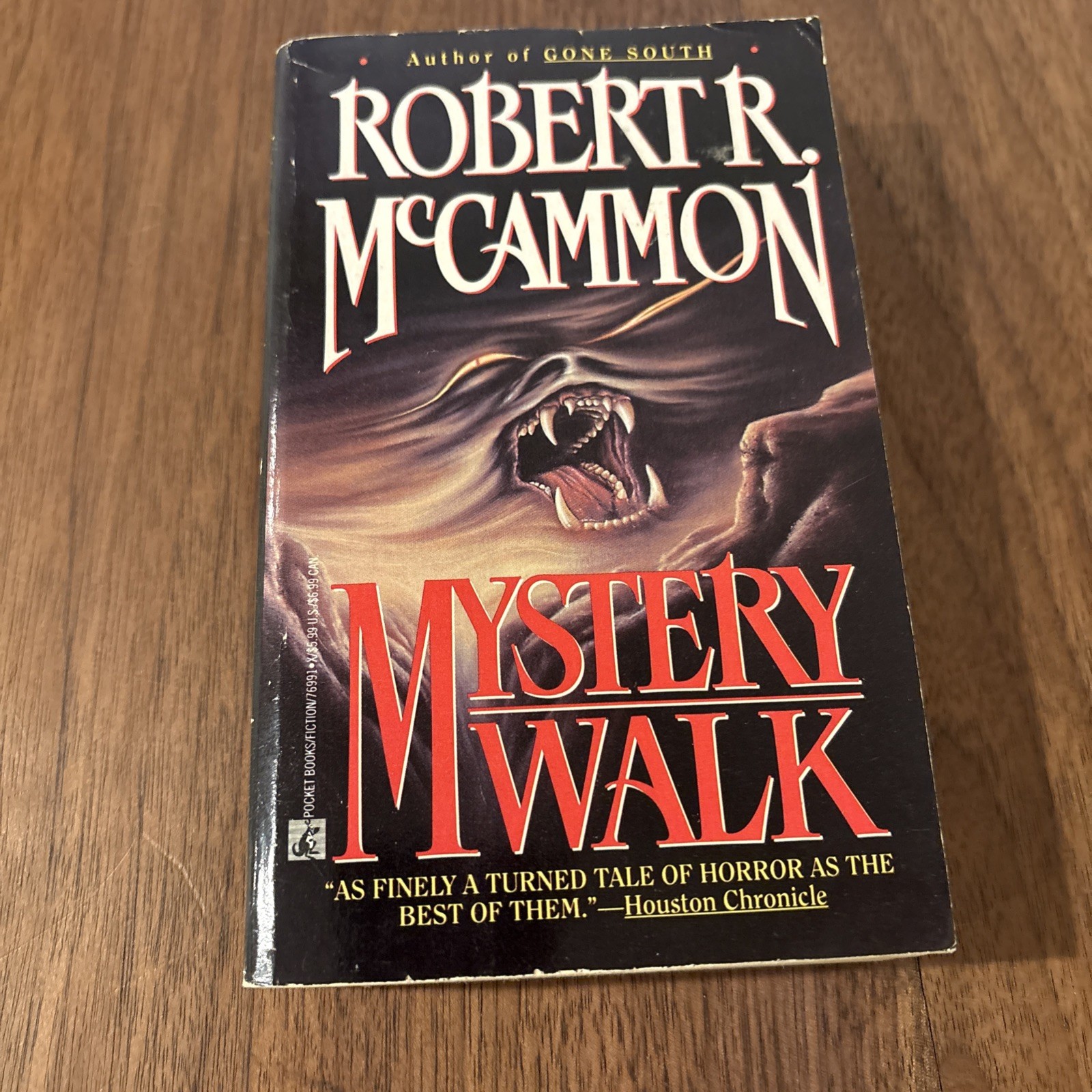 Mystery Walk by Robert R. McCammon Supernatural Horror Novel 1st PRT Pb6