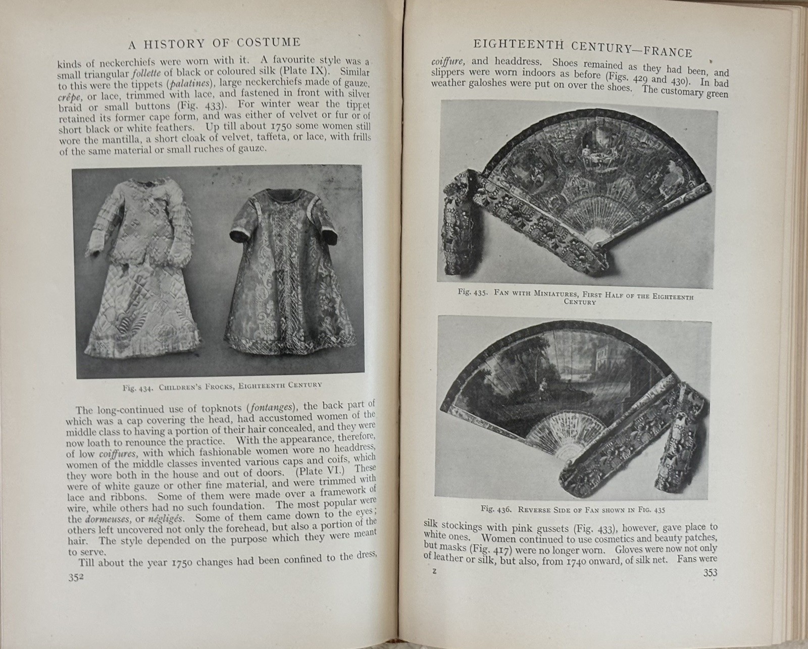 A History of Costume by Carl Kohler 1928 Illustrated Ex-library