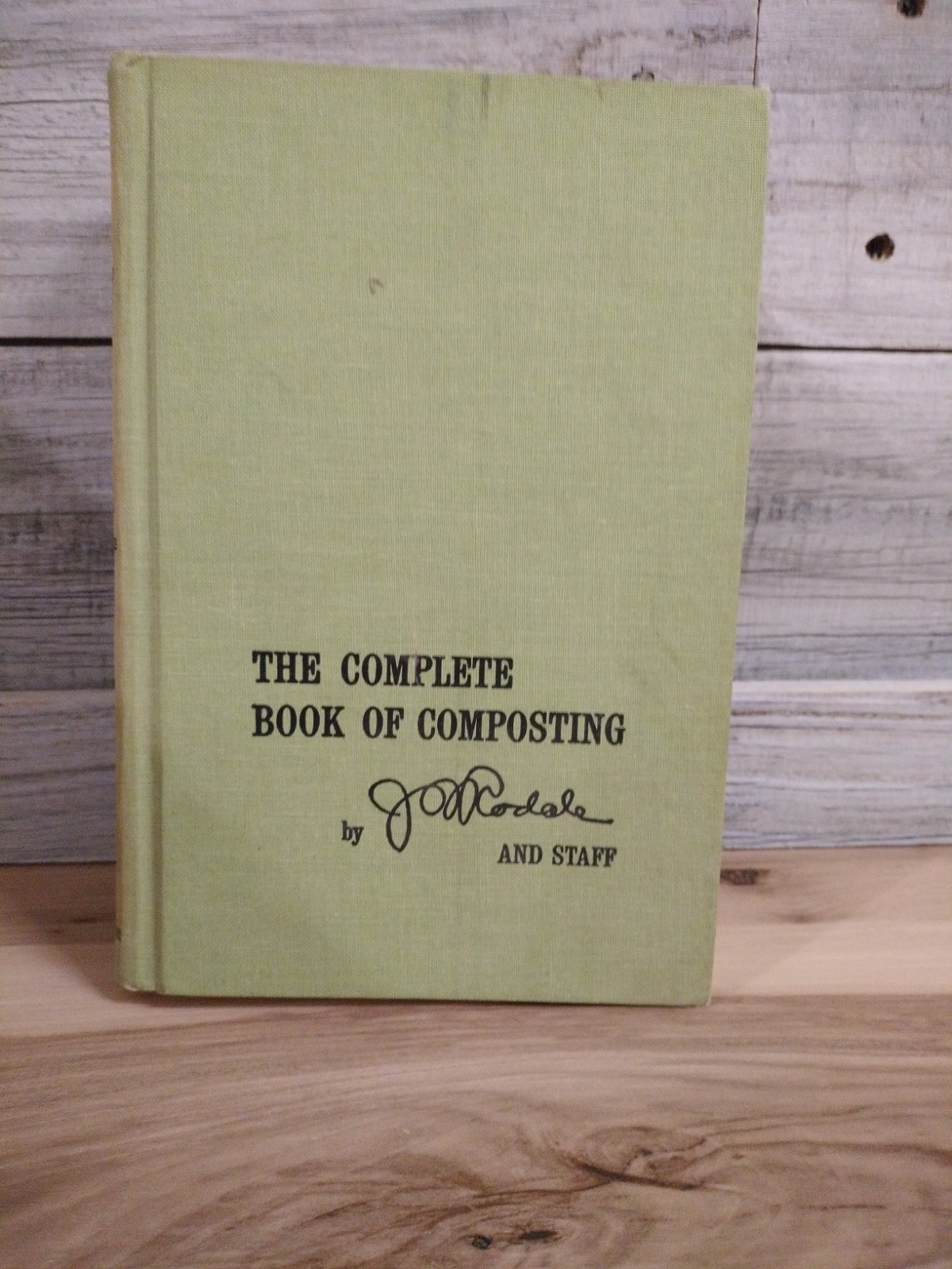 The Complete Book Of Composting by J.I.Rodale 1971, 10th Printing Hardcover Book