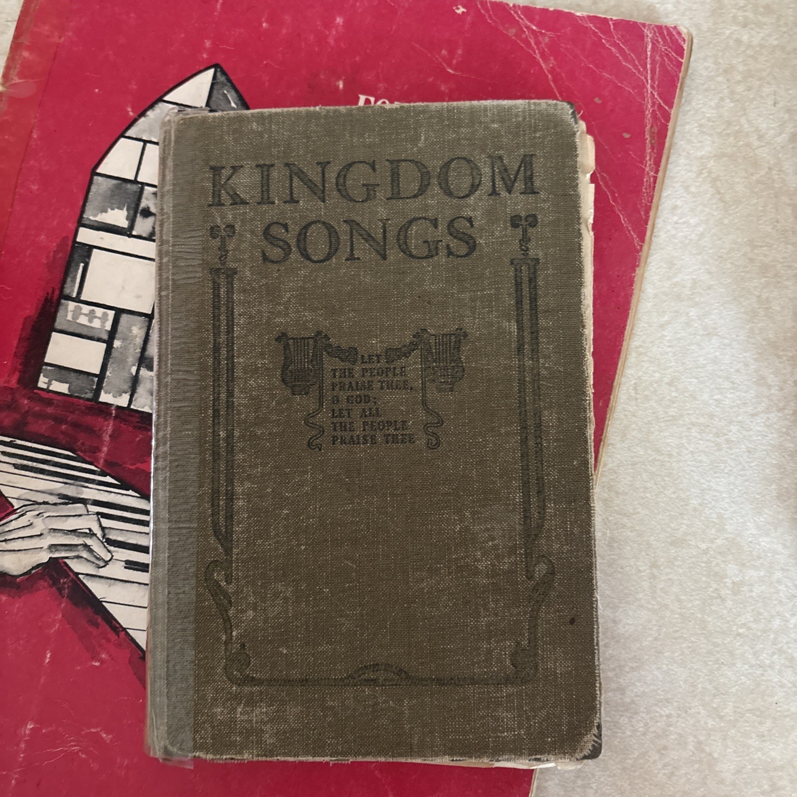 1915 Hymnal Book KINGDOM SONGS General Mission Board Brethren Publishing