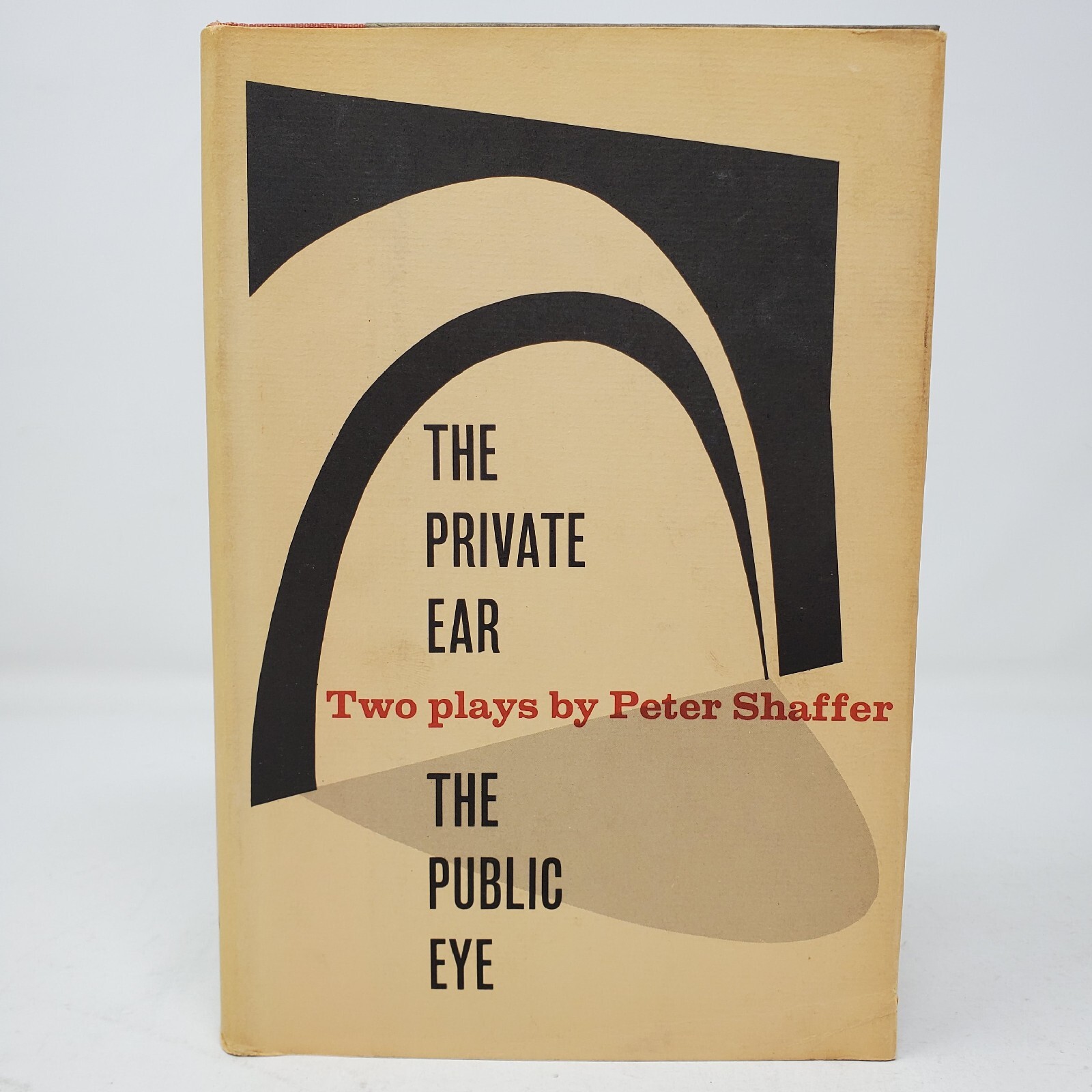 The Private Ear / The Public Eye, 2 Plays by Peter Shaffer – 1964 – Hardcover DJ