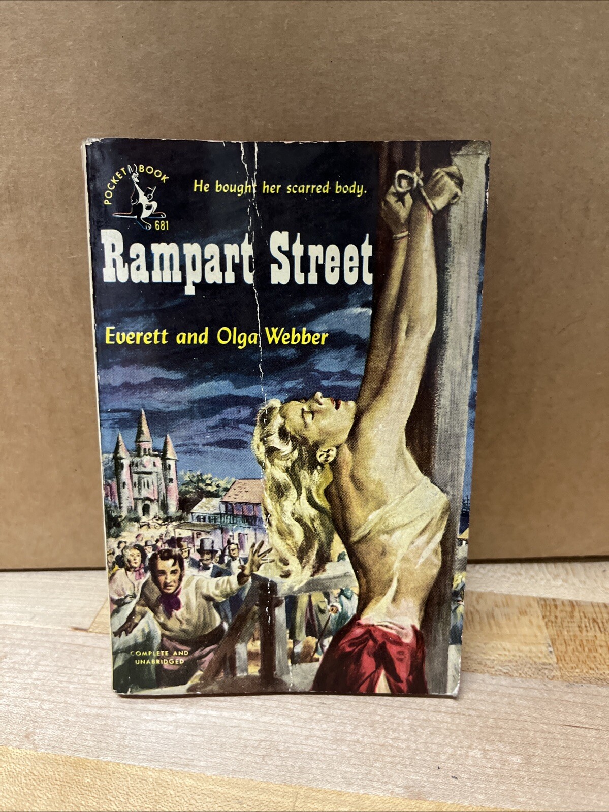 Rampart Street by Everett and Olga Webber, 1950 Pocket Book 1st Print. Box 263