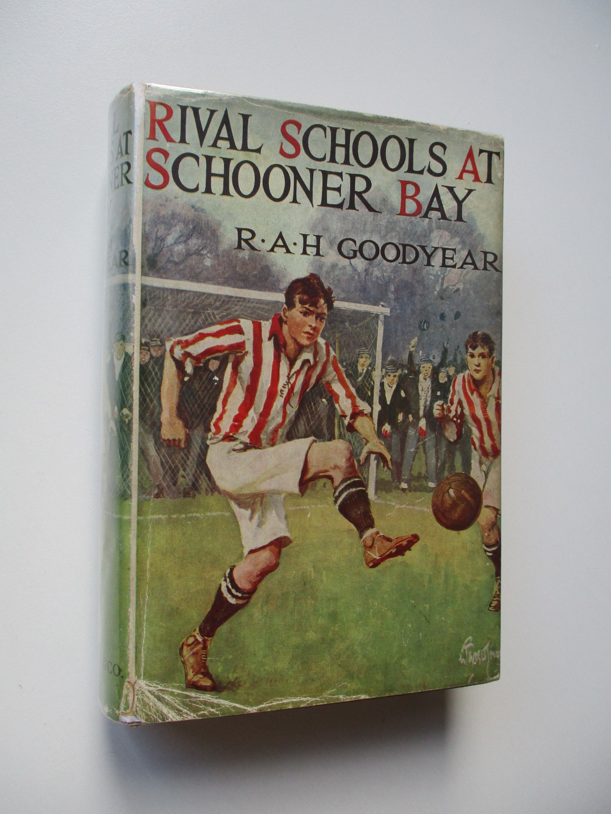 C1930’s? RIVAL SCHOOLS AT SCHOONER BAY R. A. H. Goodyear HB DJ Schoolboy Fiction
