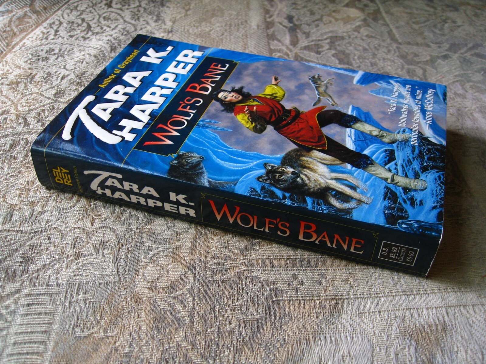 Tara K. Harper – Wolf’s Bane (Wolfwalker #4) – 1997 – paperback