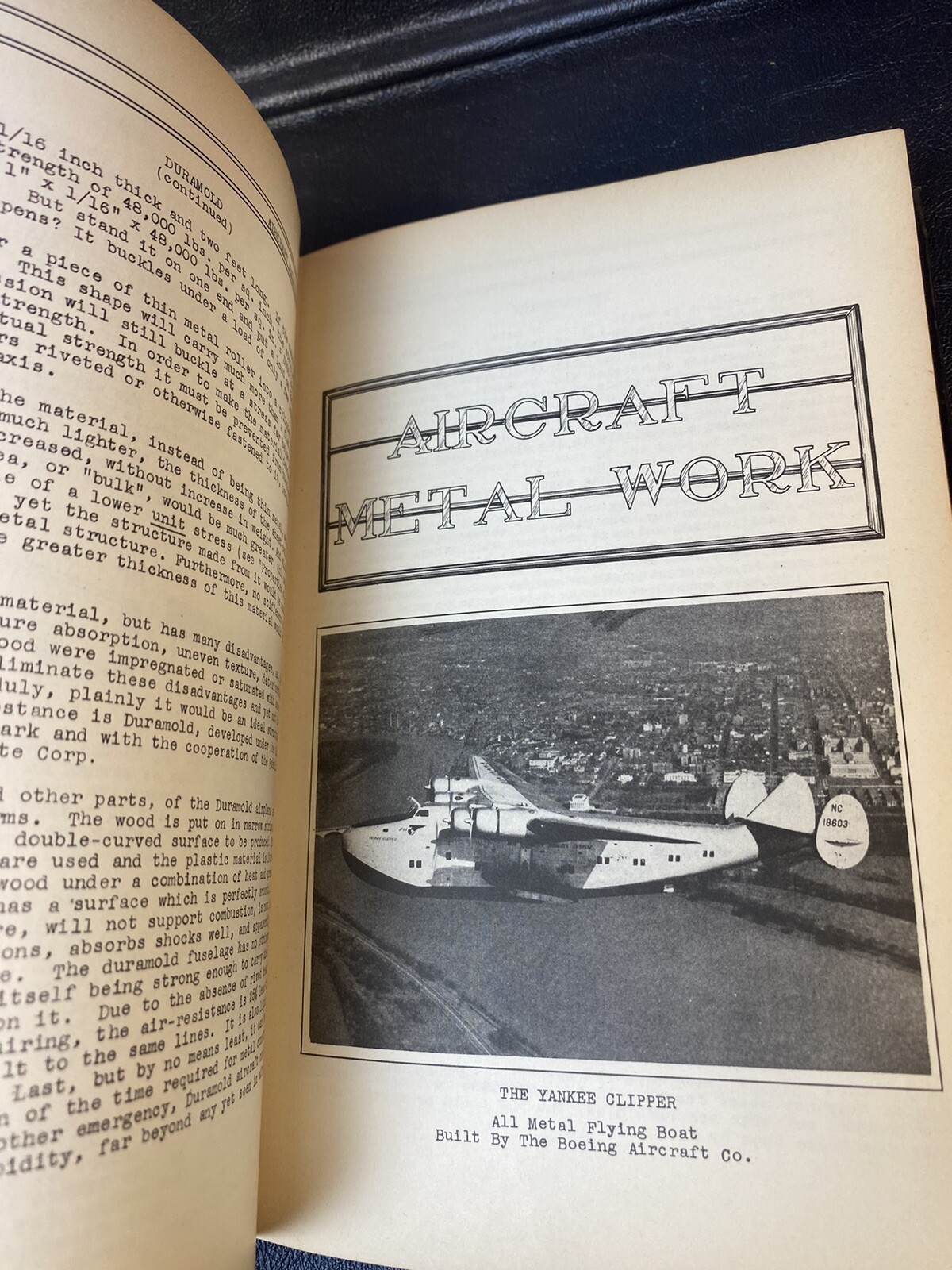 AIRCRAFT & AIRCRAFT ENGINE MAINTENANCE HC~1939/40 Brimm&Boggess Pitman Chicago