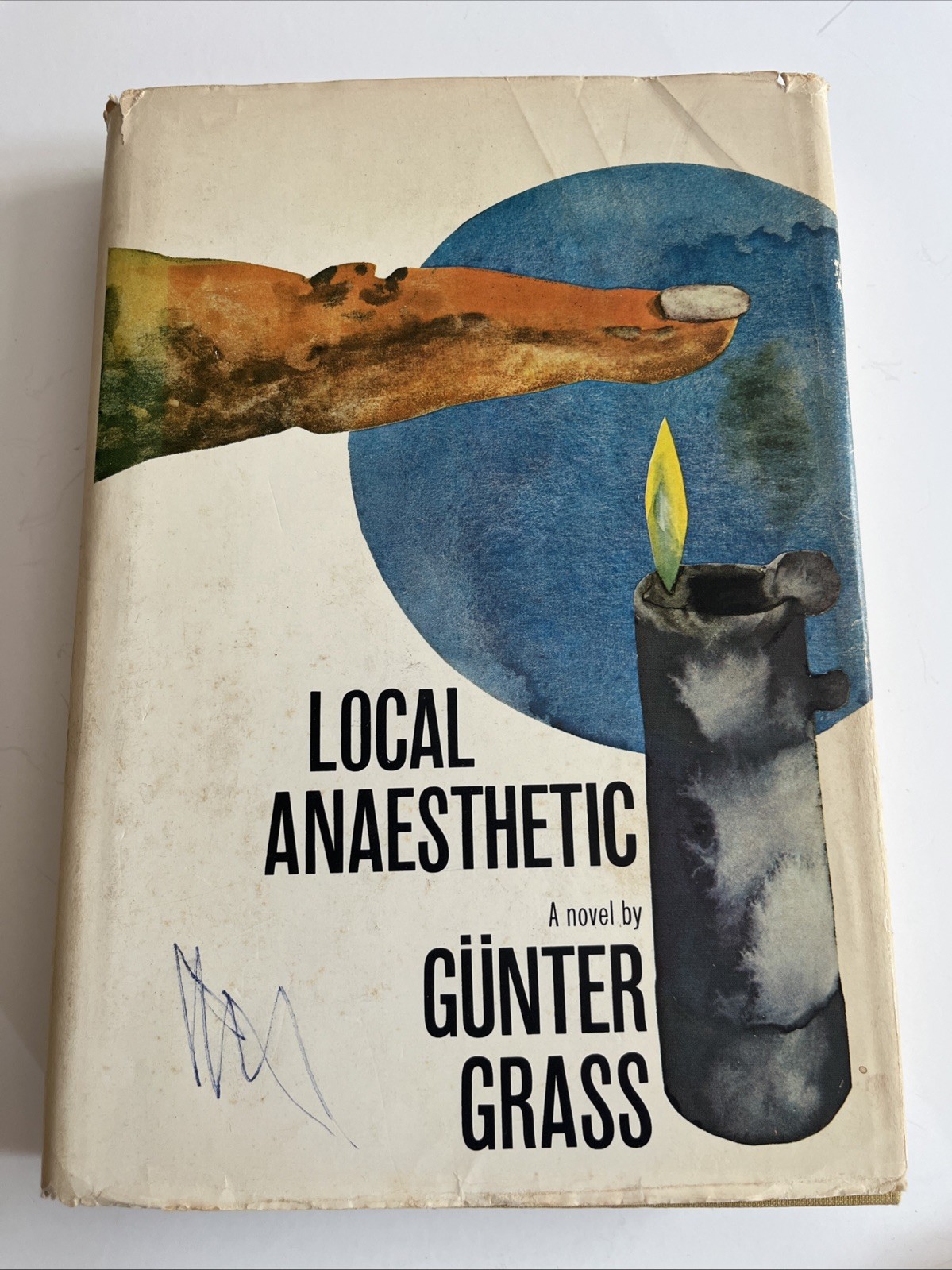 Gunter Grass LOCAL ANAESTHETIC First Edition 1970 Hardcover + Dust Jacket