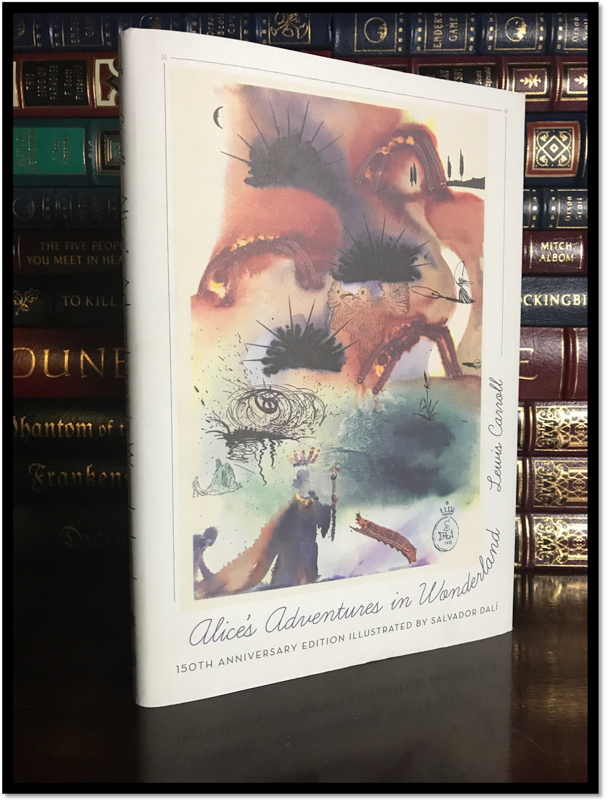 Alice In Wonderland Illustrated by Salvador Dali New 150th Anniversary Hardback