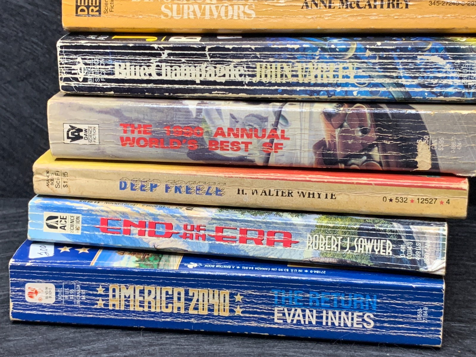 Epic Vintage SciFi Fantasy Paperback Lot 16 Books Asimov McCaffrey Niven Shatner