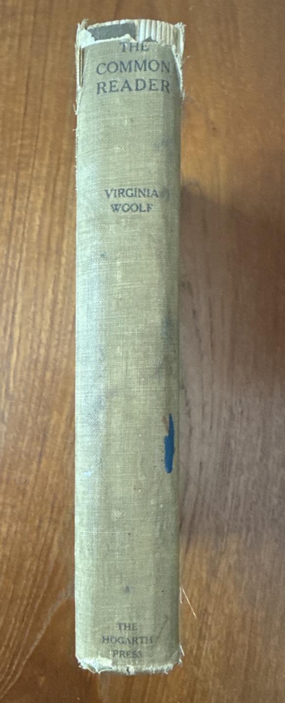 Virginia Woolf The Common Reader 1925 – 1st Edition Hogarth Press