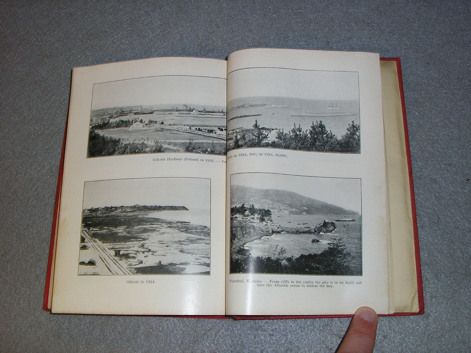 Antique Denmark Greenland BookSocial & Economic Statistics for 1934 Fold Out Map