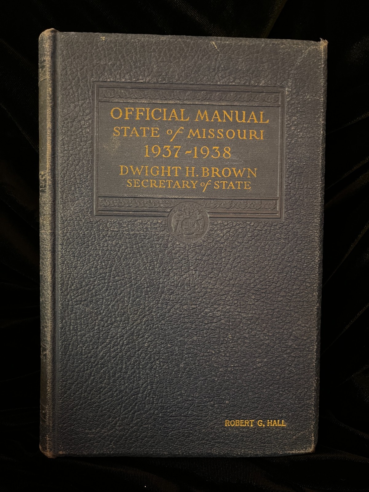 Official Manual Missouri 1937-1938