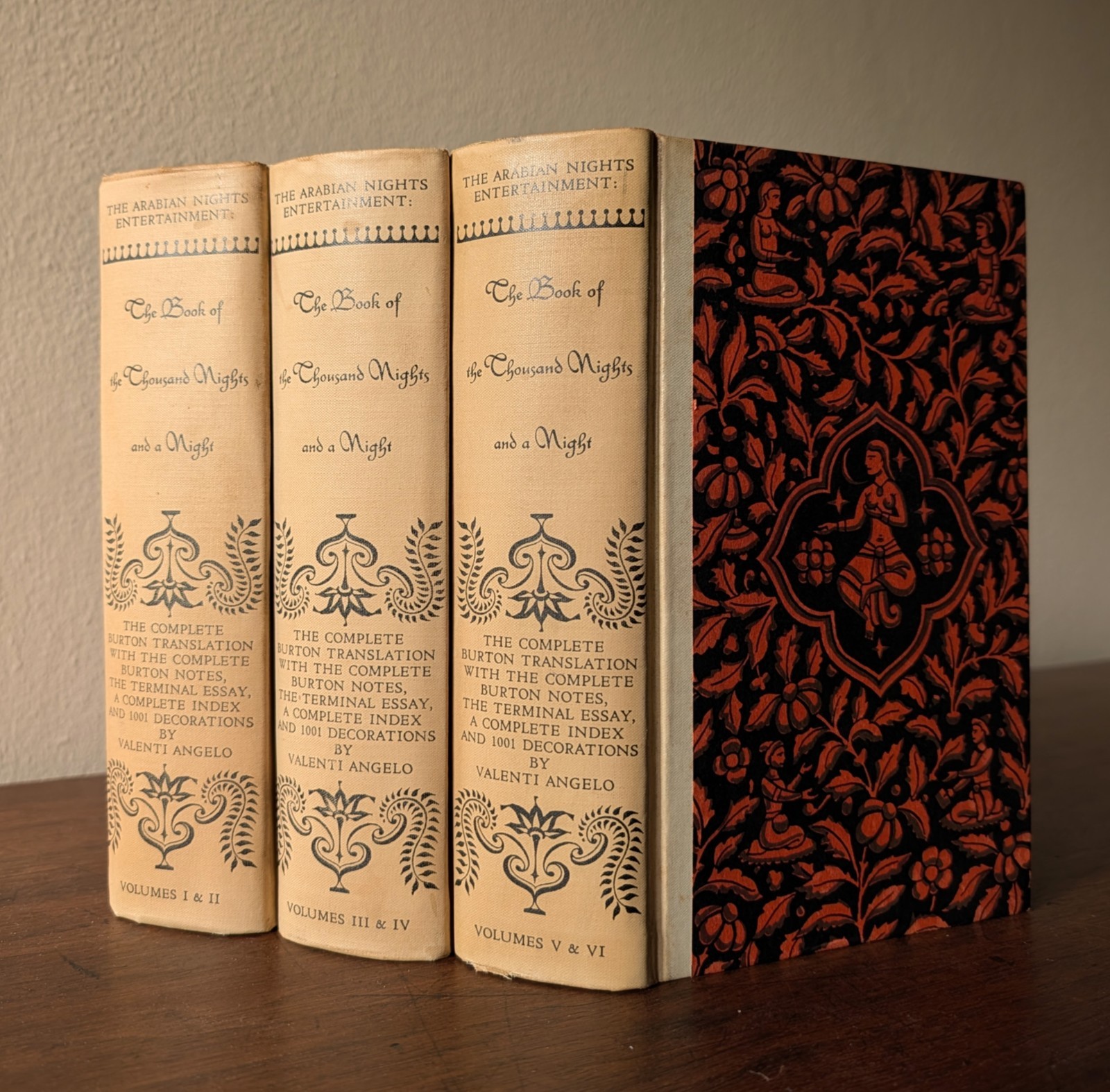 Book Of The Thousand Nights Richard Burton 3 Vo.l Set Hardcover CLEAN !!!!!!!!!!