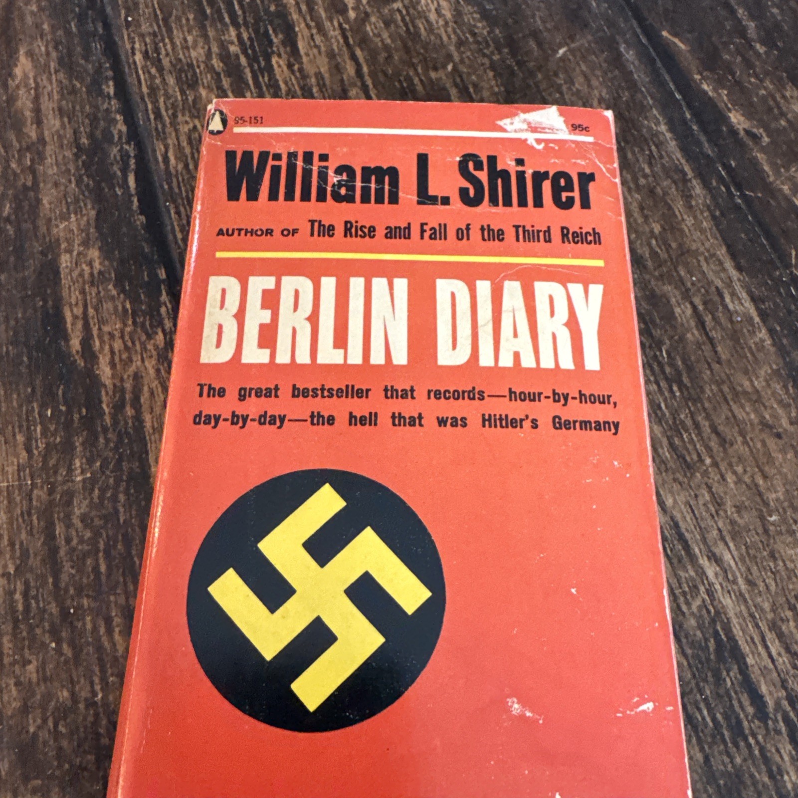 BERLIN DIARY William L. Shirer 1ST POPULAR PRINTING Nazi Nonfiction 1961