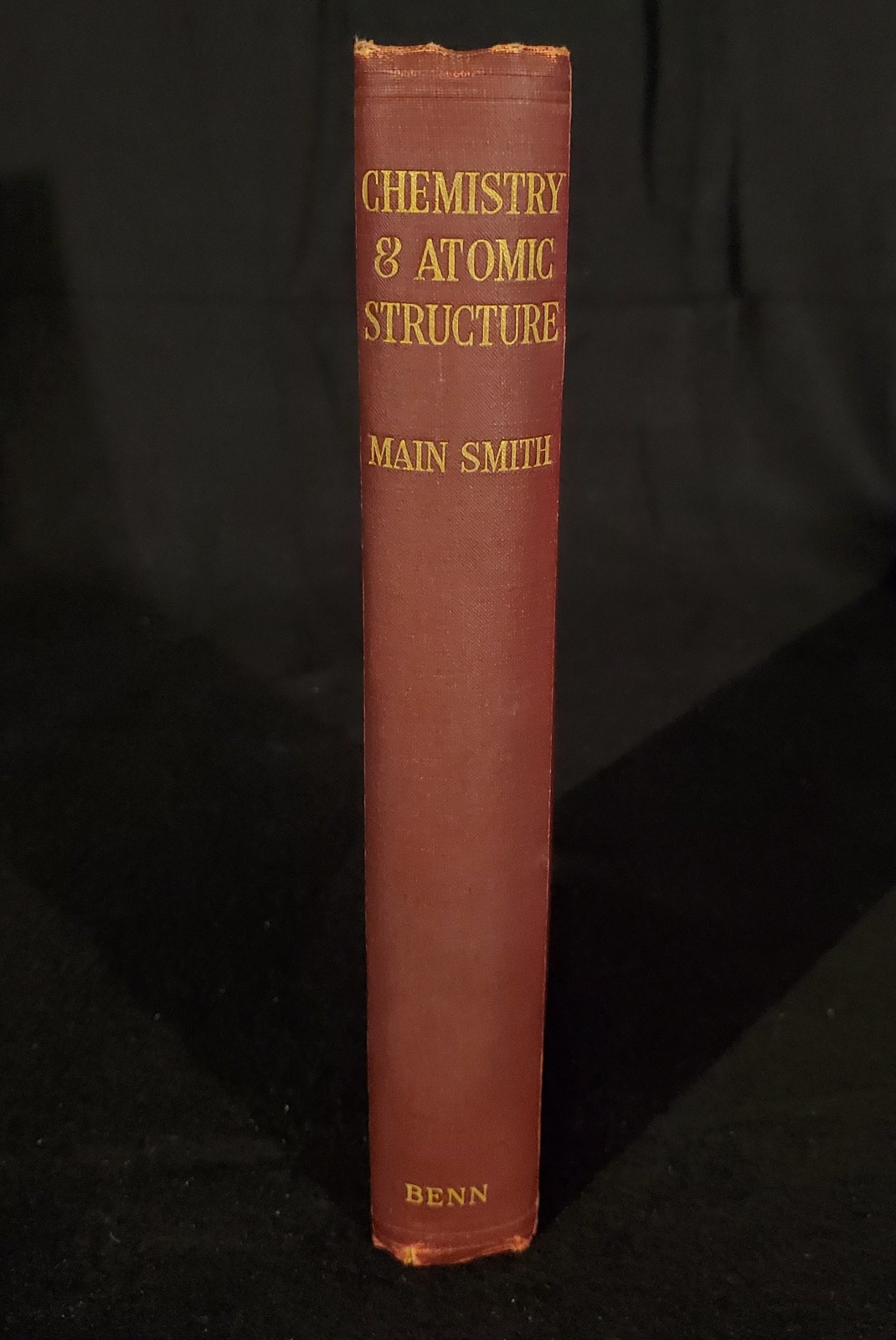 Chemistry & Atomic Structure / J.D. Main Smith 1924 Ernest Benn Hardcover 1st Ed