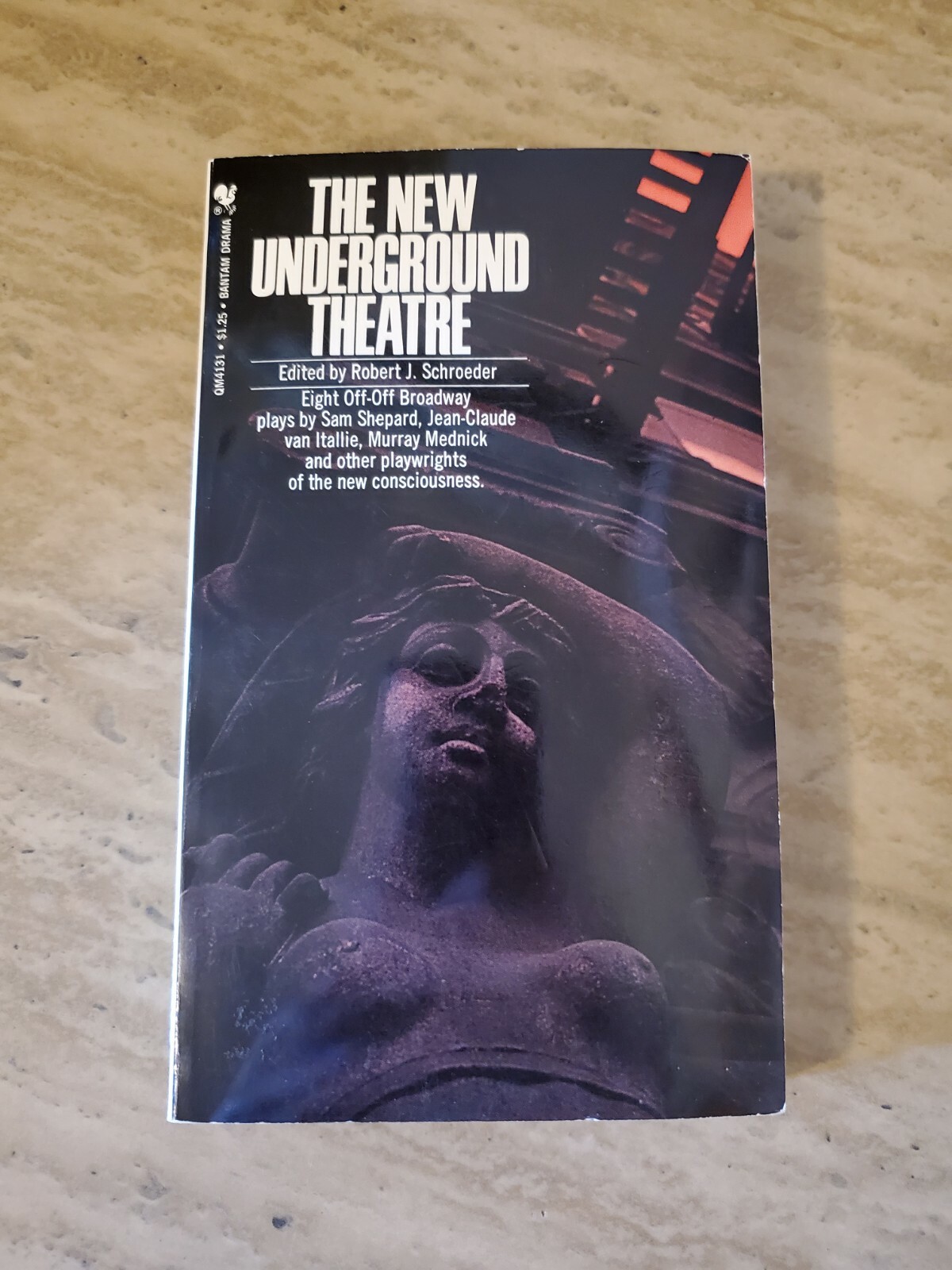 Robert J SCHROEDER / The New Underground Theatre Bantam Books 1968 ~ Like New