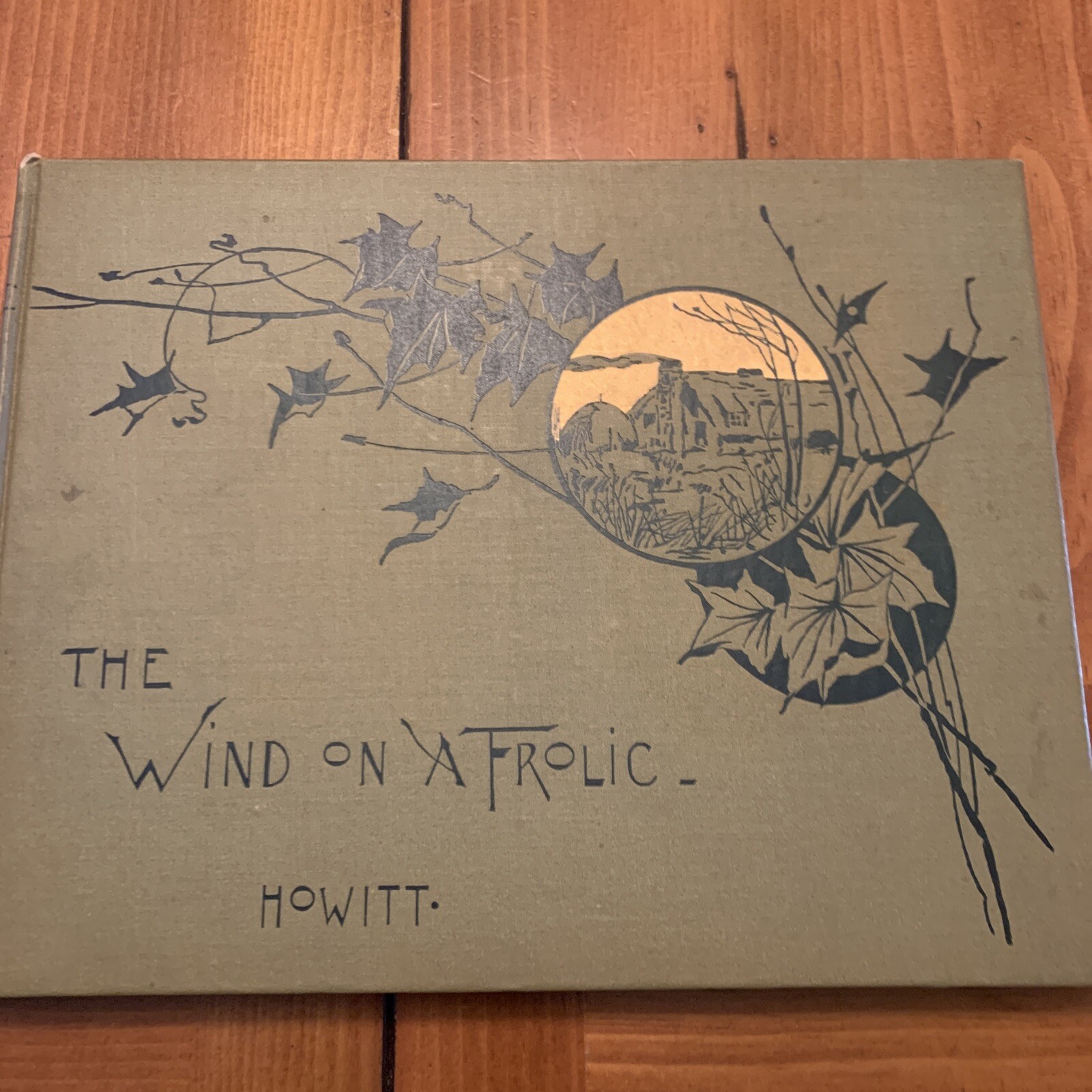 The Wind On A Frolic William Howitt 1888 Poems Illustrated Throughout