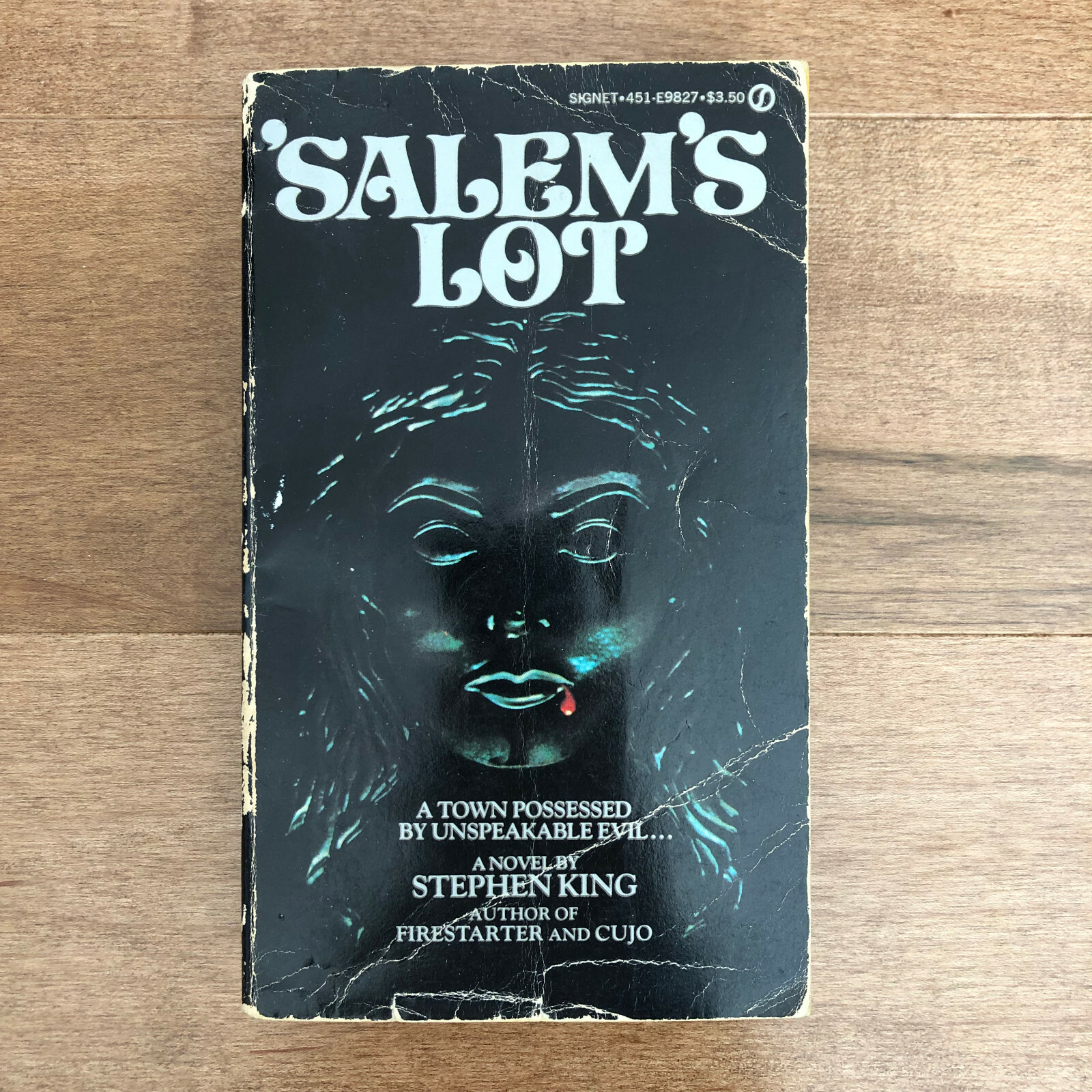 Salem’s Lot by Stephen King, Vintage 1976 Signet Paperback