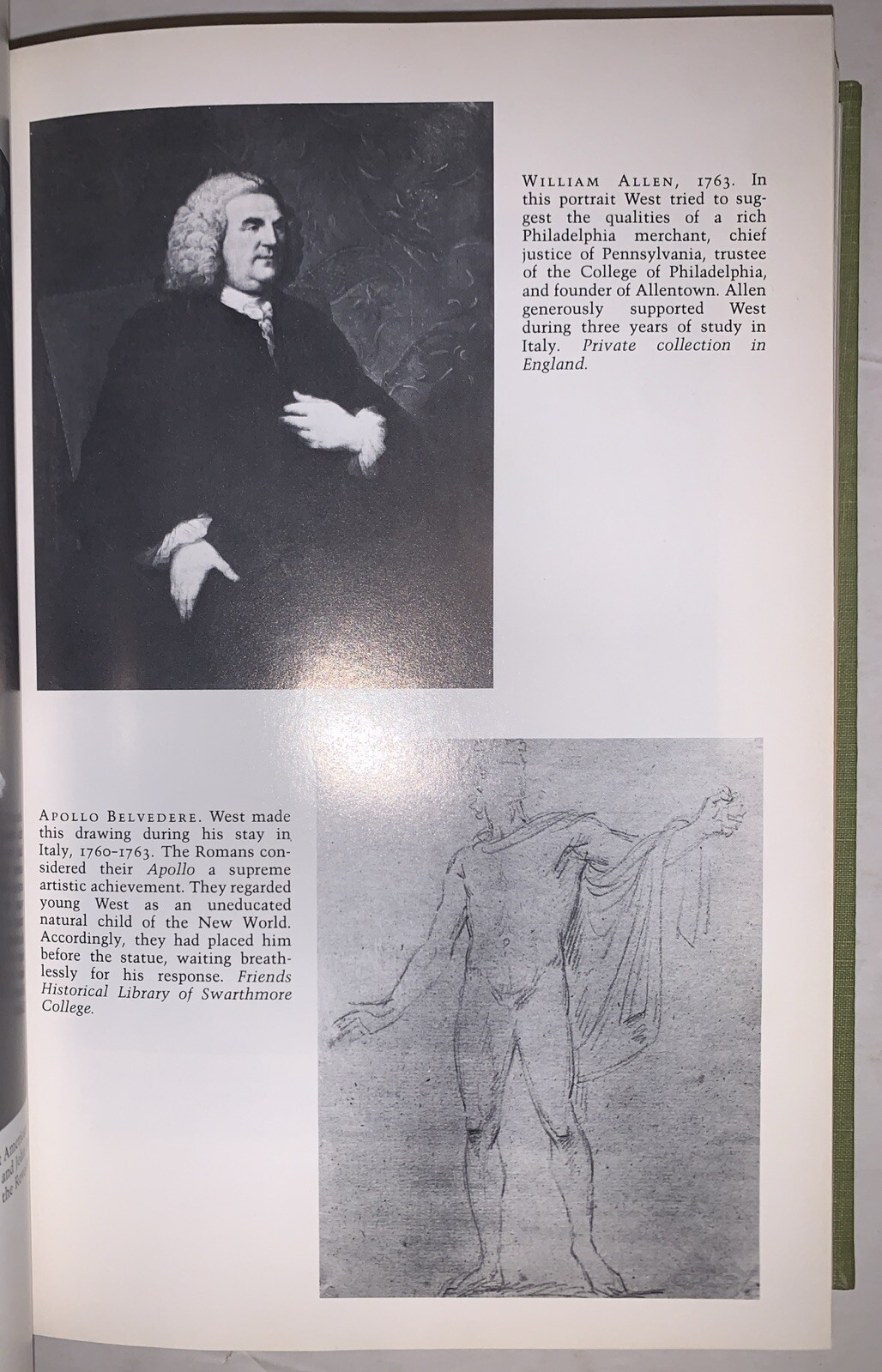 SIGNED, 1978, 1st Ed, BENJAMIN WEST: A BIOGRAPHY by ROBERT C. ALBERTS, ART