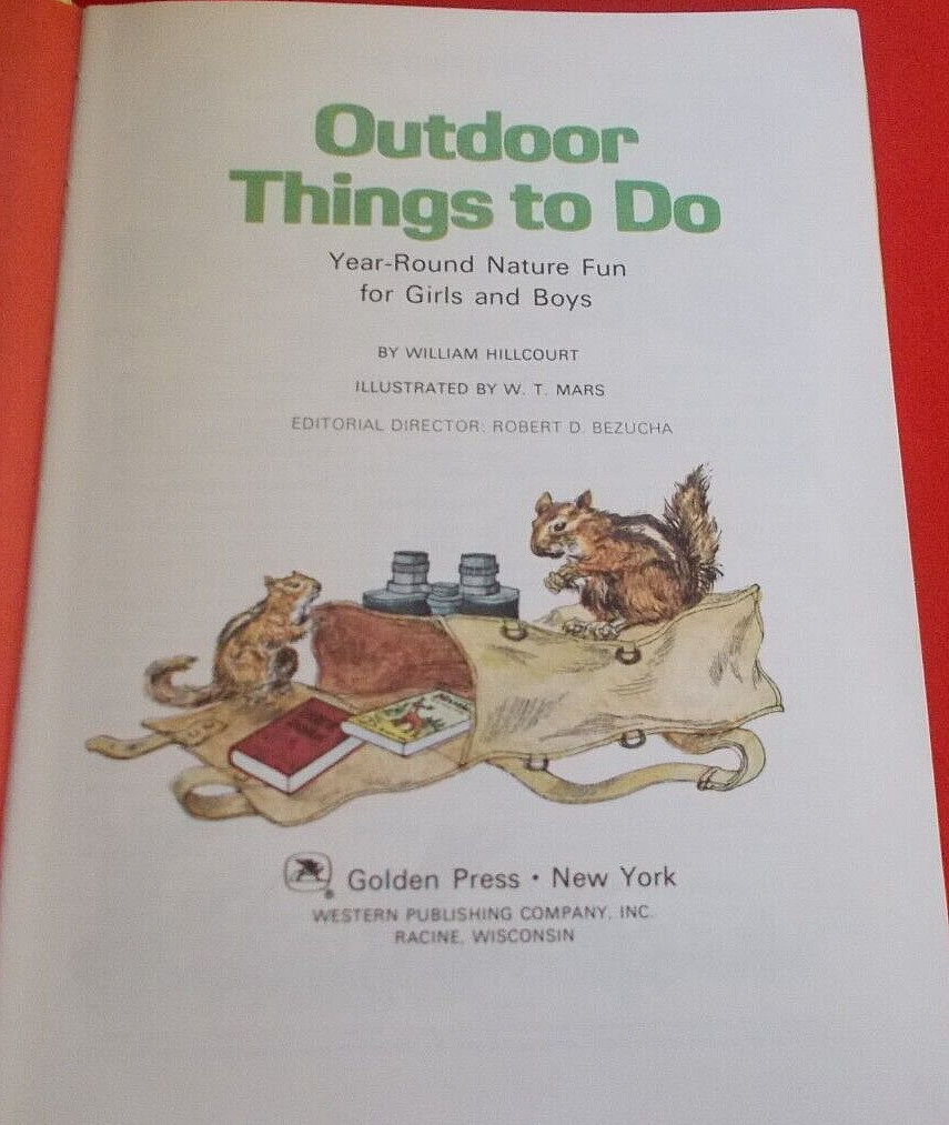 „OUTDOOR THINGS TO DO“ William Hillcourt *1975* HC VG+