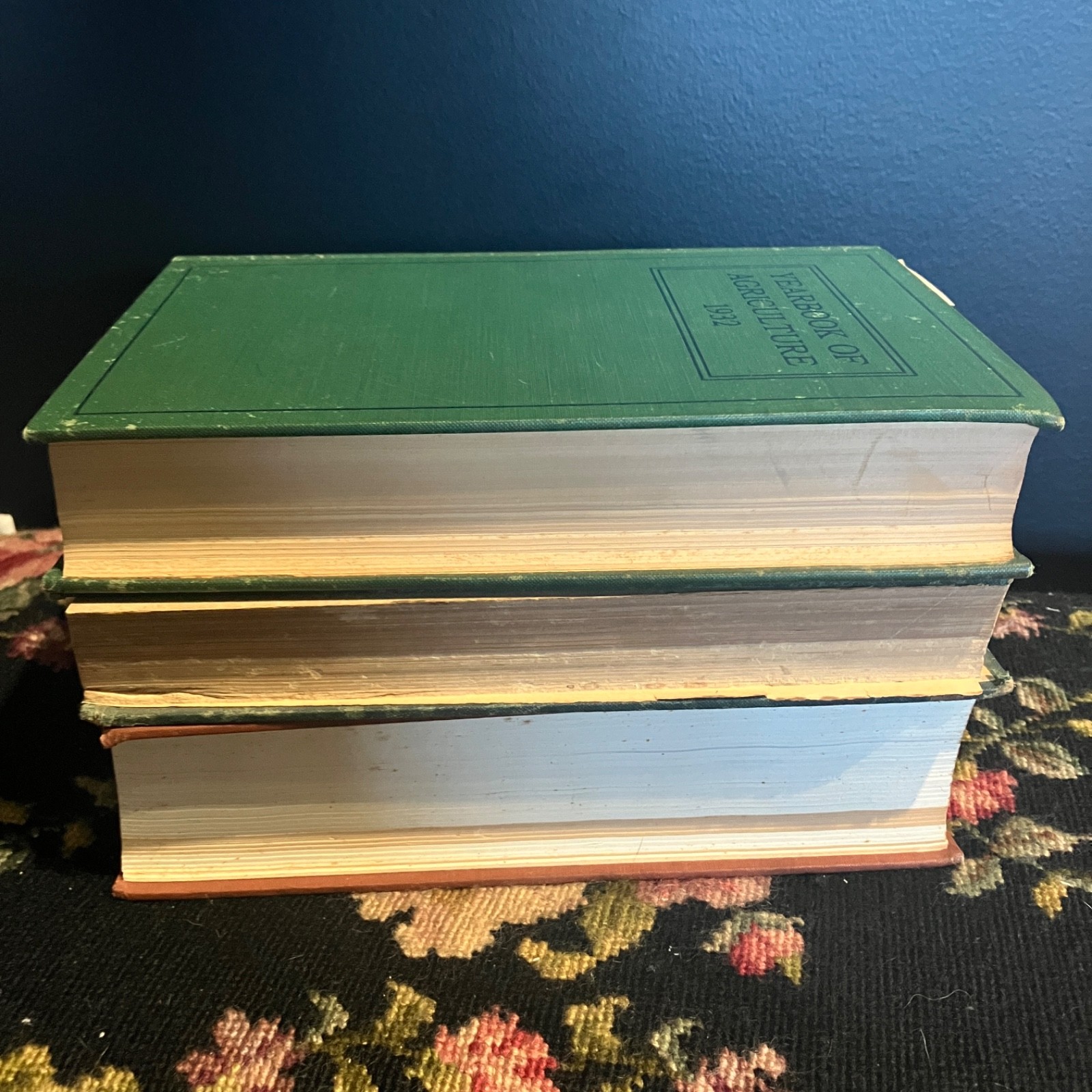 Lot of 3 Vintage 1930s Yearbook of Agriculture Books 1932, 1934,1936 USA Farming