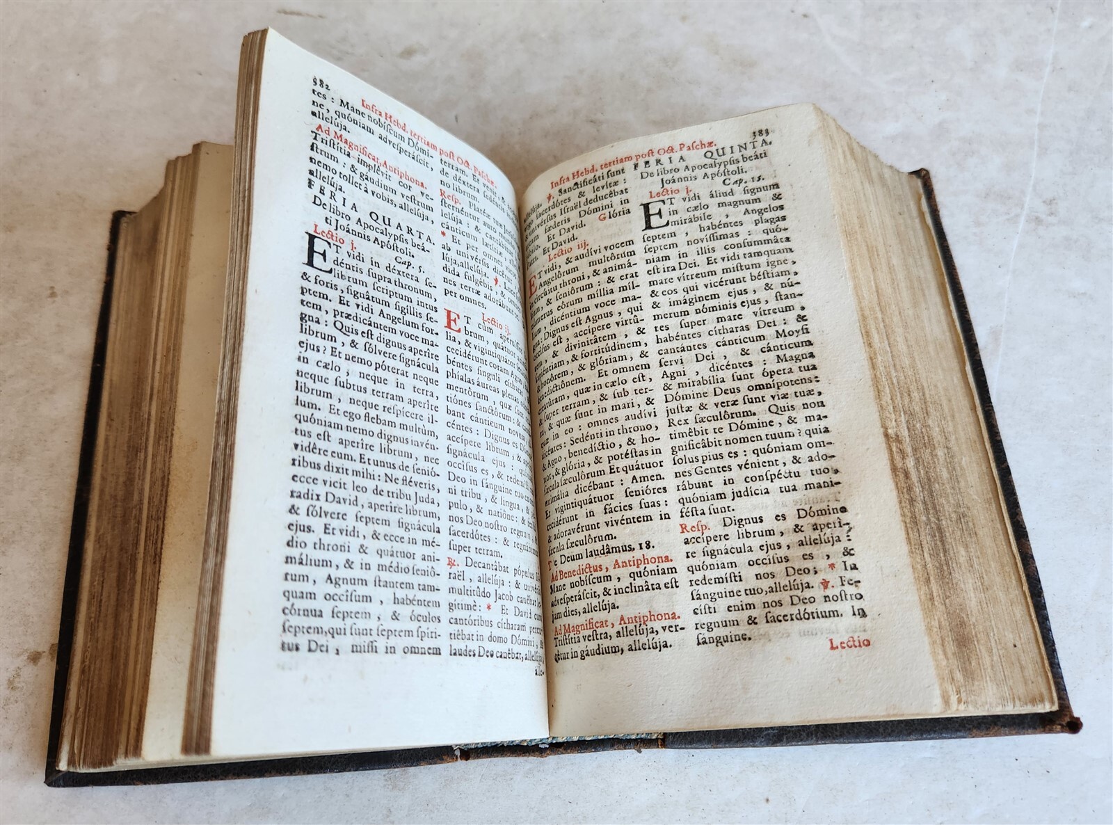 1700s BREVARIUM ROMANUM antique