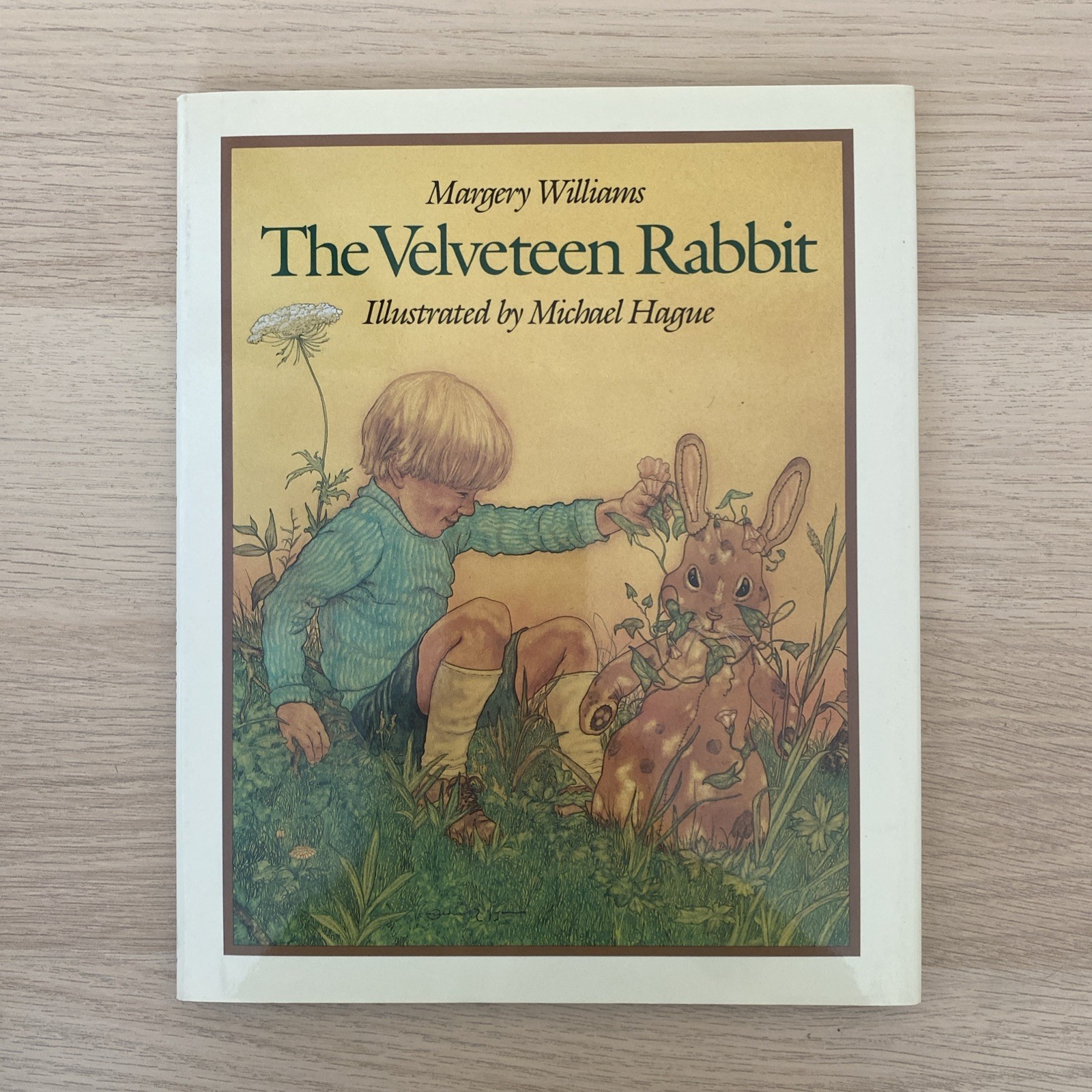 The Velveteen Rabbit; Margery Williams Signed by Illustrator Michael Hague 1983