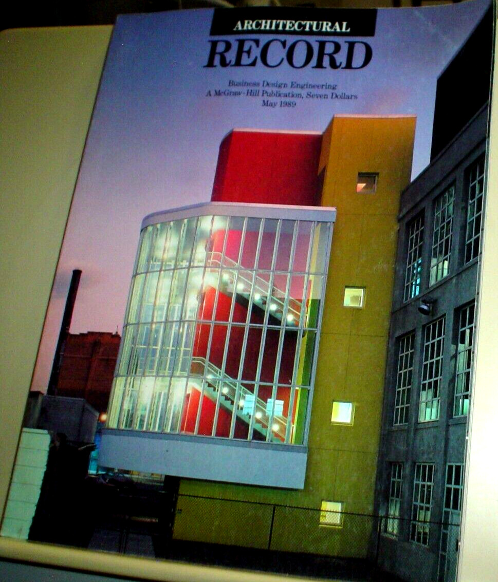 ARCHITECTURAL RECORD MAGAZINE May 1989 BUILDING TYPES STUDY Corporate Interiors