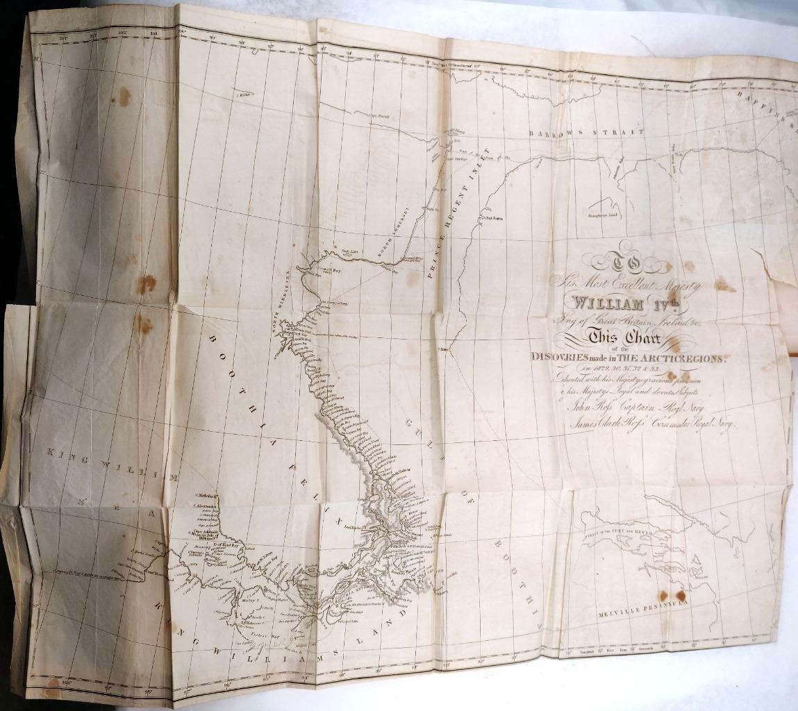 John Ross 1st US Ed Narrative Of A 2nd Voyage In Search Of North-West Passage