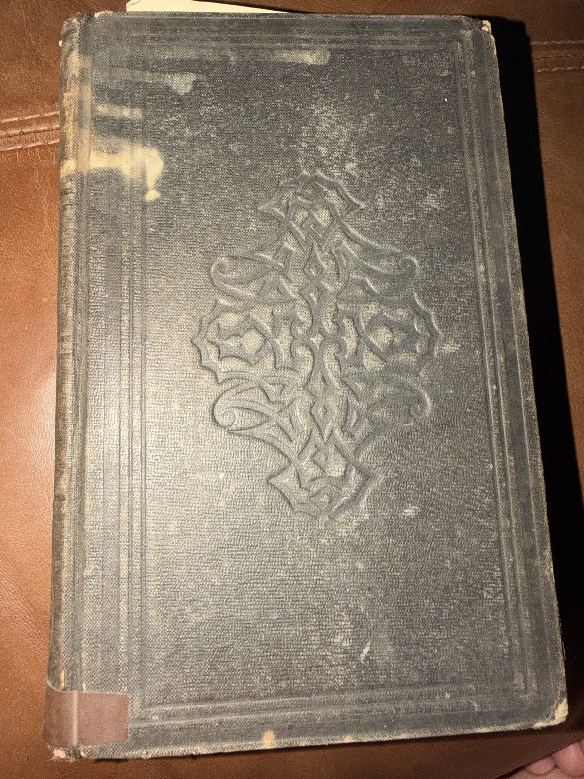 The Higher Christian Education- Benjamin W. Dwight, 1860 Antique Pre Civil War