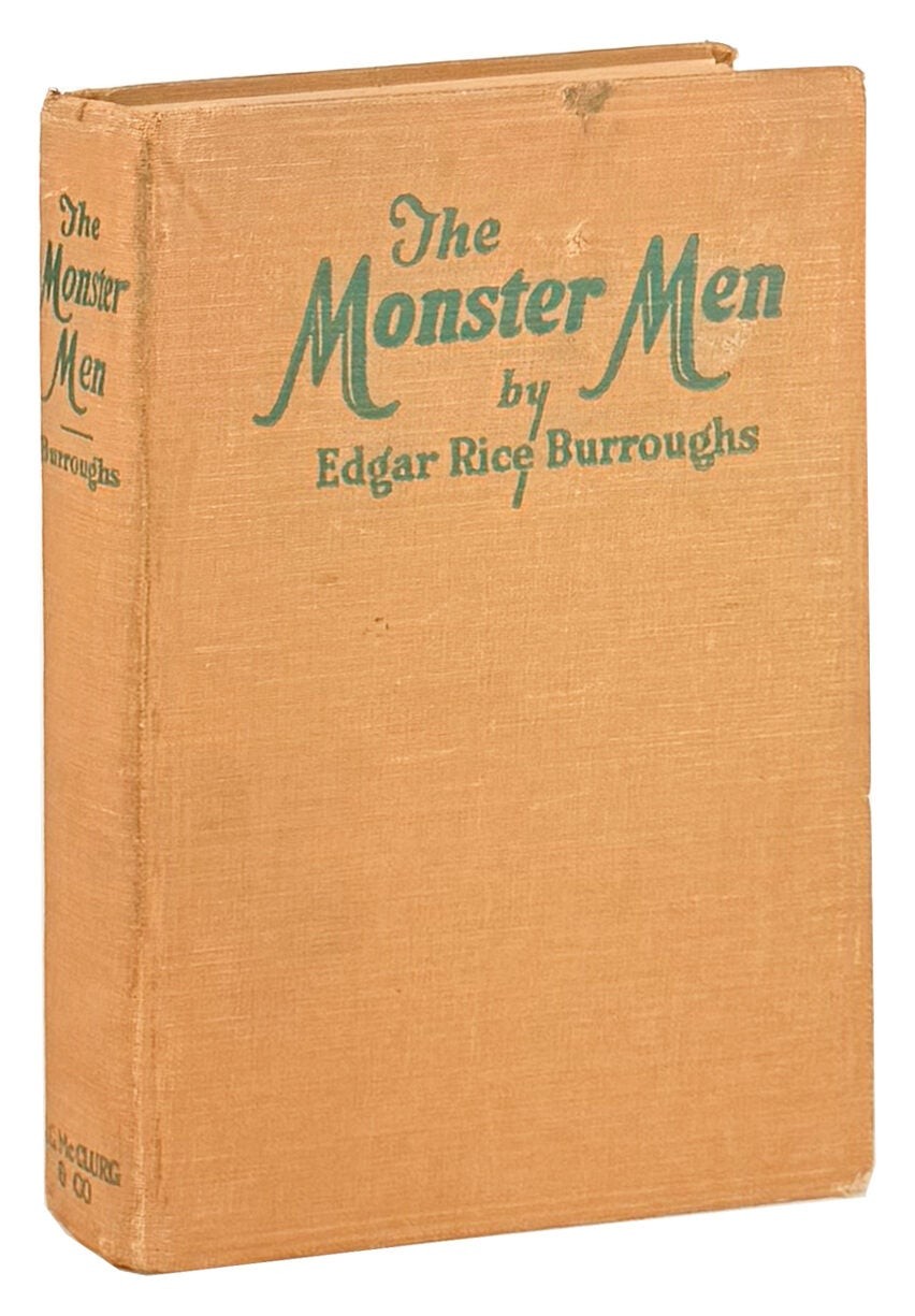 Edgar Rice Burroughs / The Monster Men / First Edition / McClurg & Co., 1929
