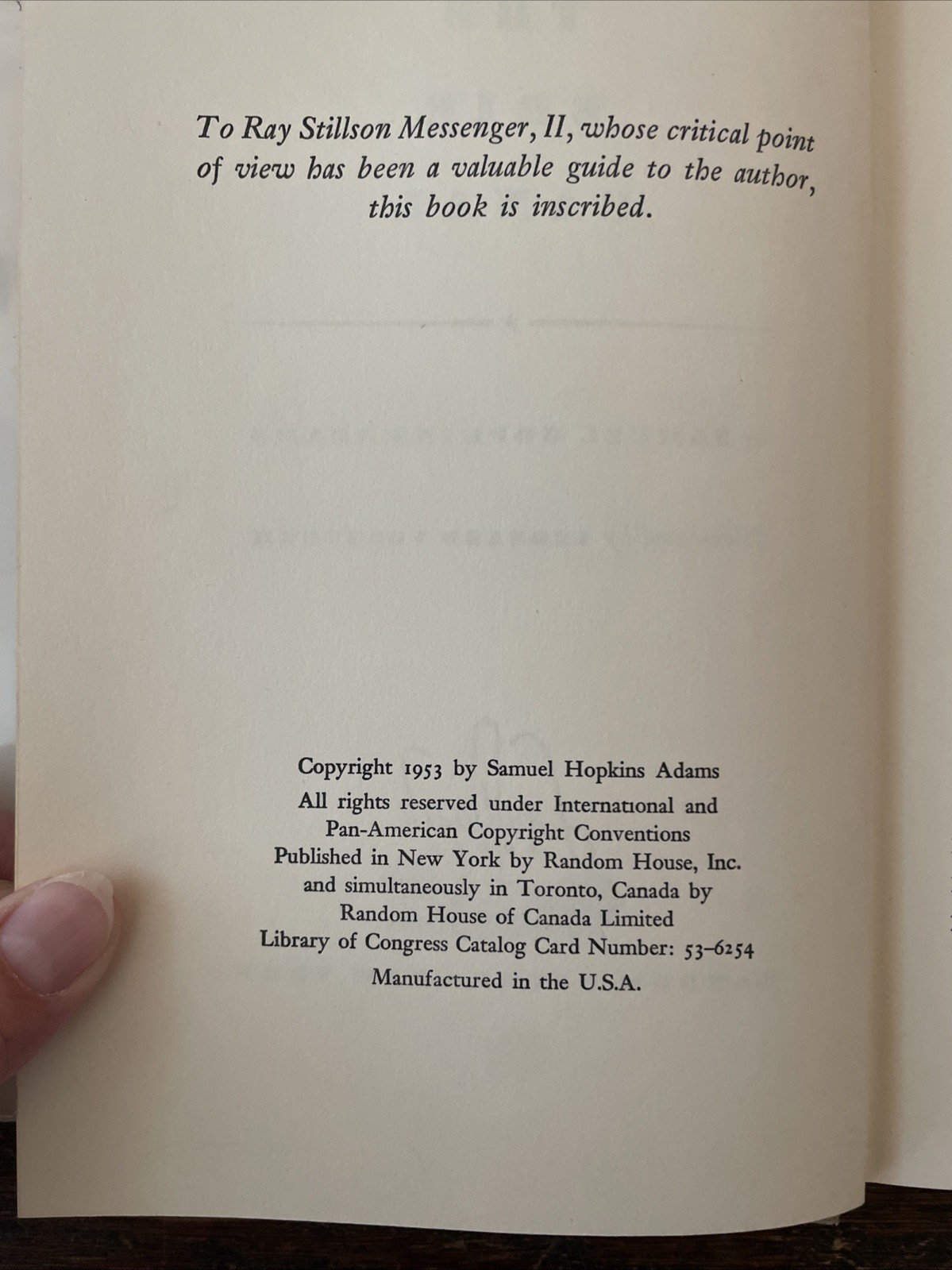 The Erie Canal [Landmark Books #34] by Samuel Hopkins Adams 1953 HC/DJ