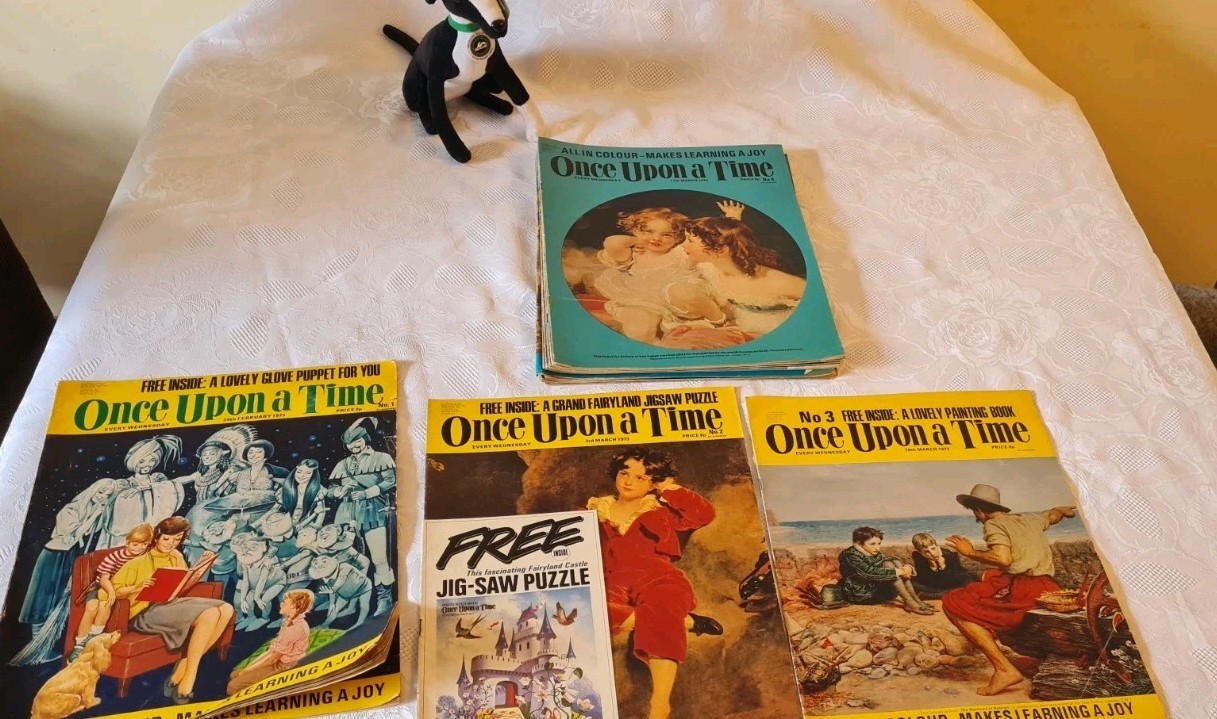 1973 Once Upon A Time magazines Issues 1-18, 2 x Issue 1 Vintage Collectable