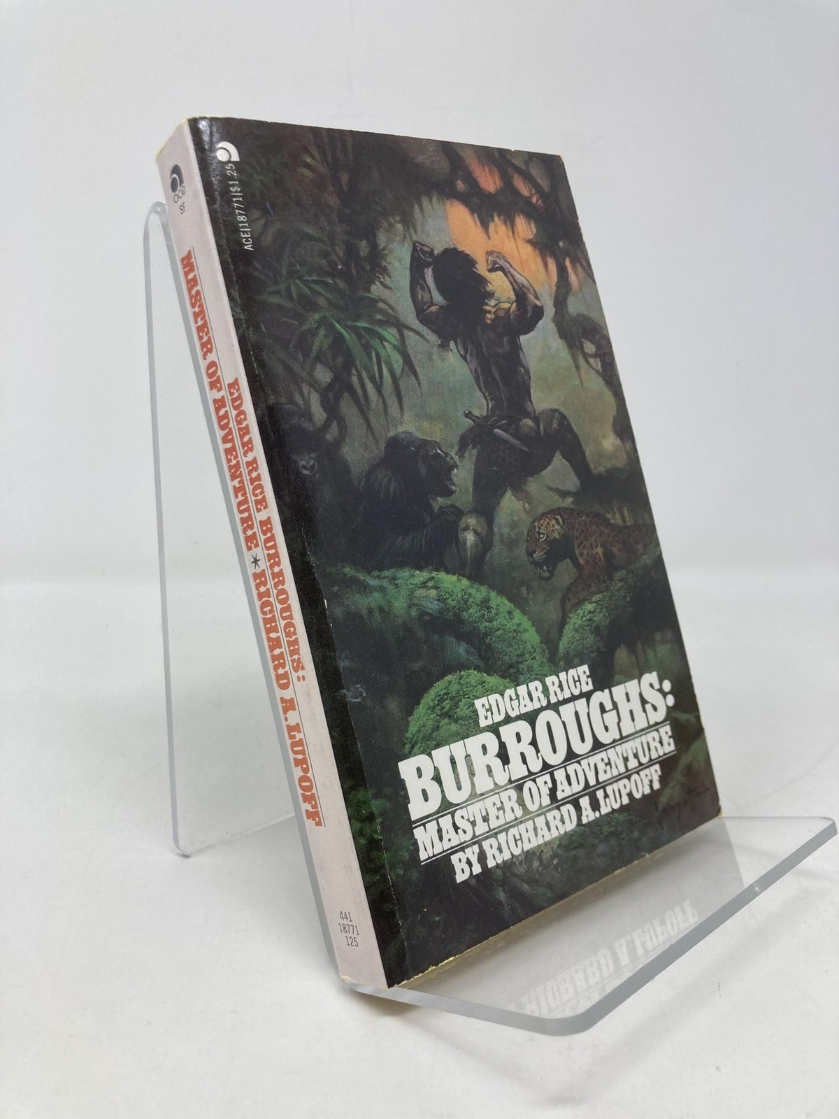 Edgar Rice Burroughs Master of Adventure by Richard A Lupoff 1st Ed VG PB 1968