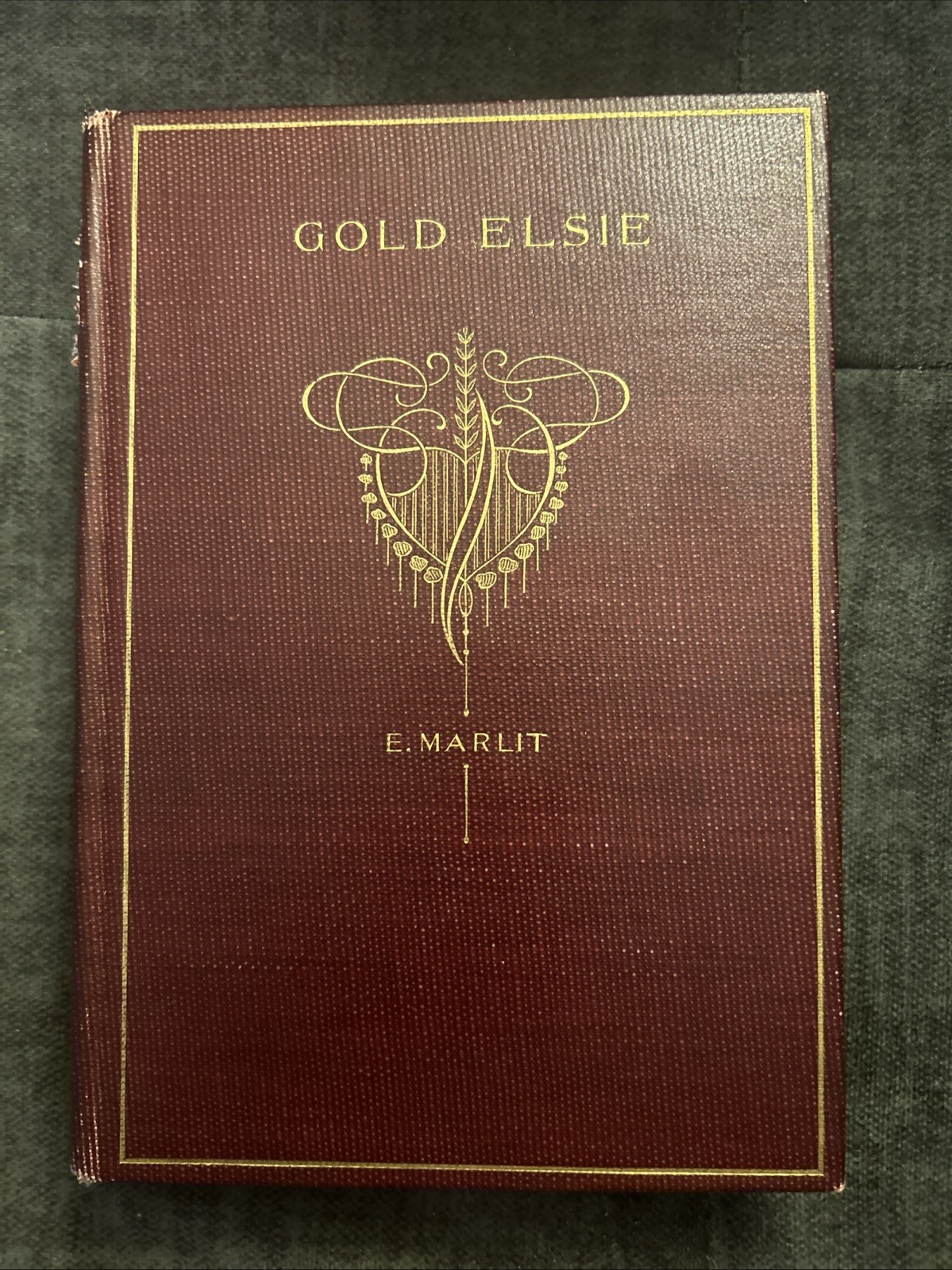 Antique Book, Gold Elsie by E. Marlitt Ca. 1890 Donohue Henneberry ,Chicago