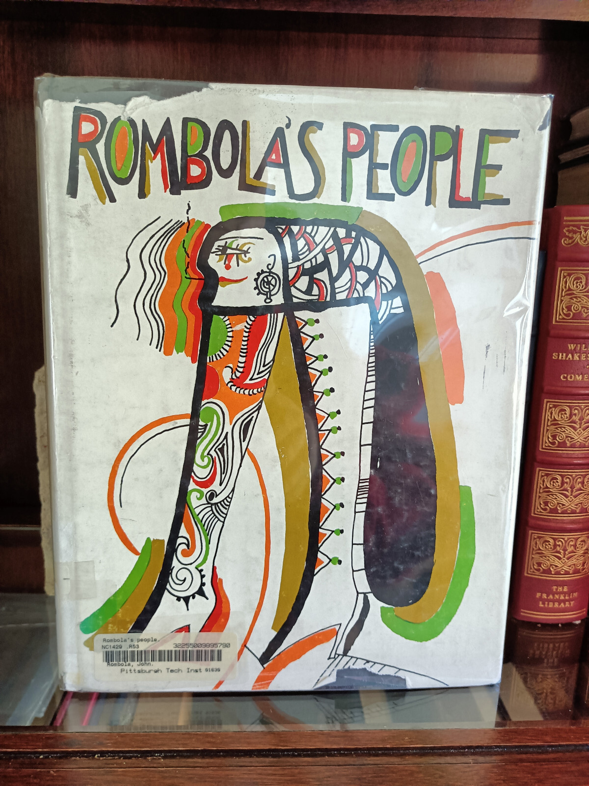 ROMBOLA’S PEOPLE_John Rombola_HCDJ_1st Edition_1970_Ex-library_Good