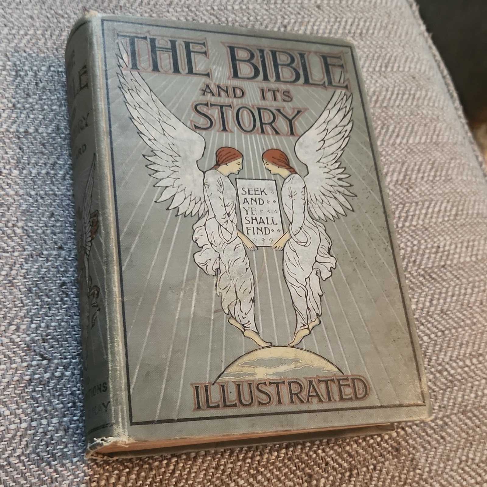 The Bible and Its Story by Josephine Pollard (HC 1890) illustrated 1st edition