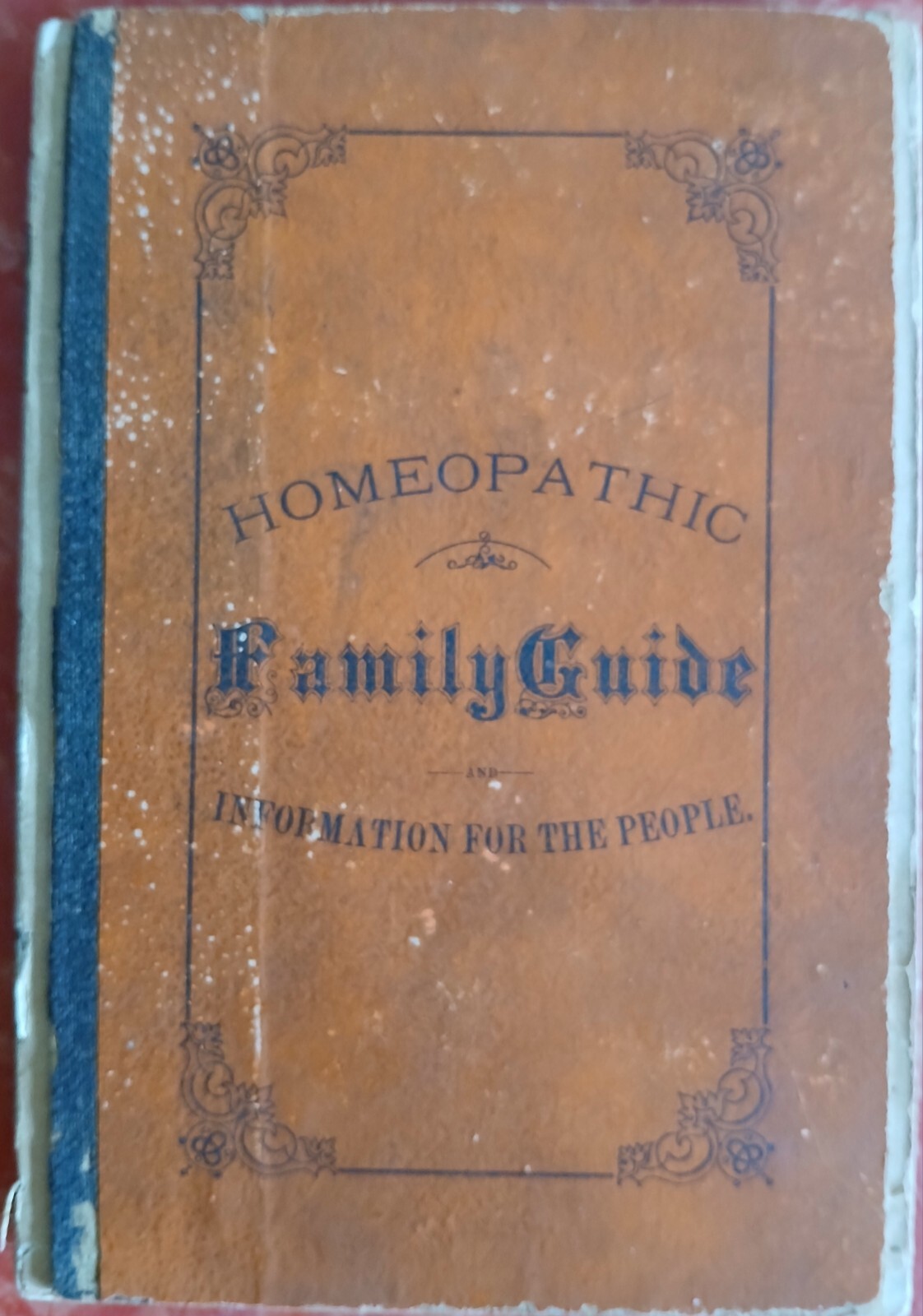 Homeopathic Family Guide: Information for the People by E.R. Ellis (1868)